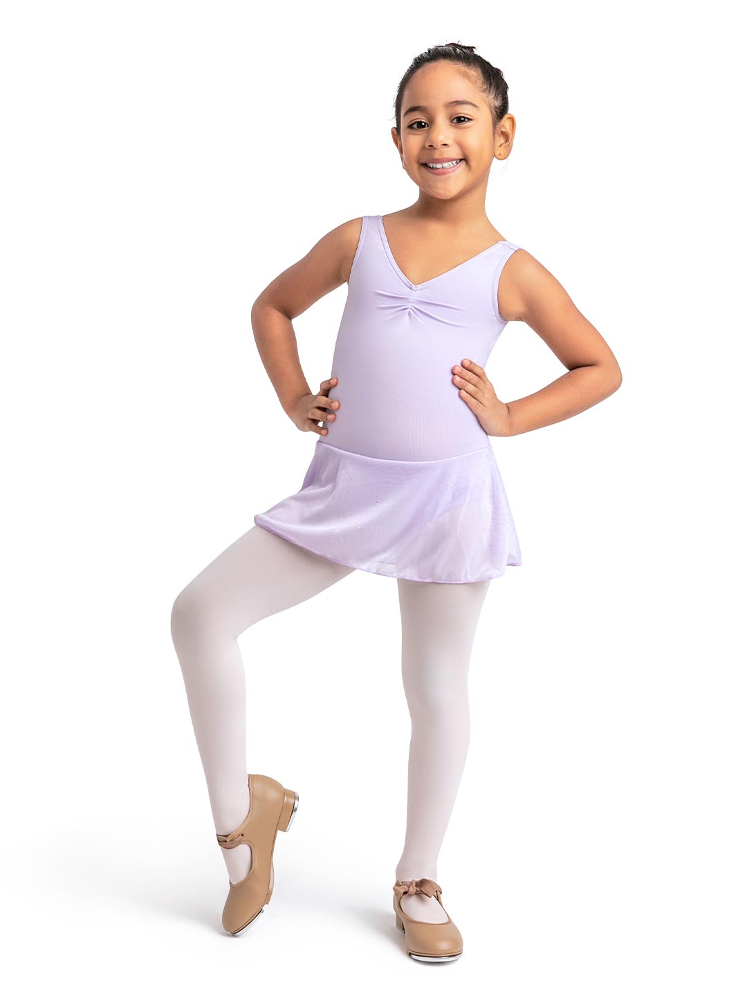 Capezio Shuffle Tap Shoe Child Caramel 356C