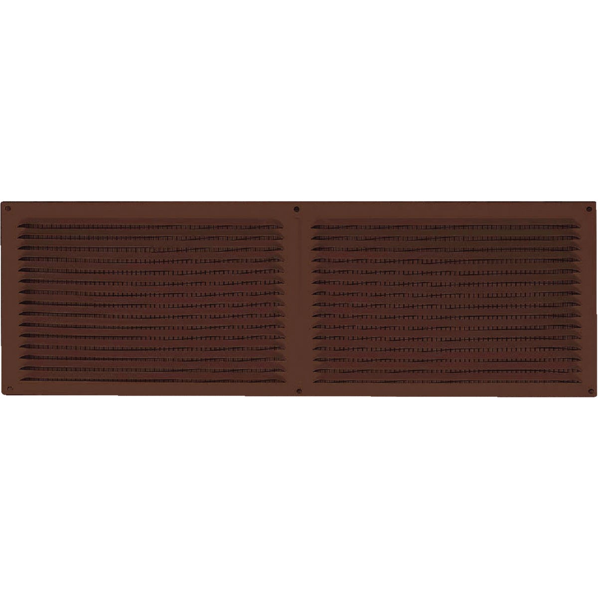 NorWesco 16 In. x 6 In. Brown Galvanized Soffit Ventilator