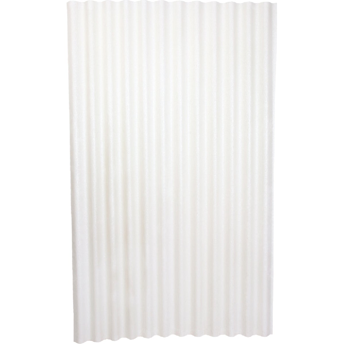 Ondura 48 In. x 6 Ft. Fiberglass Translucent White Ondura Corrugated Roofing Panels