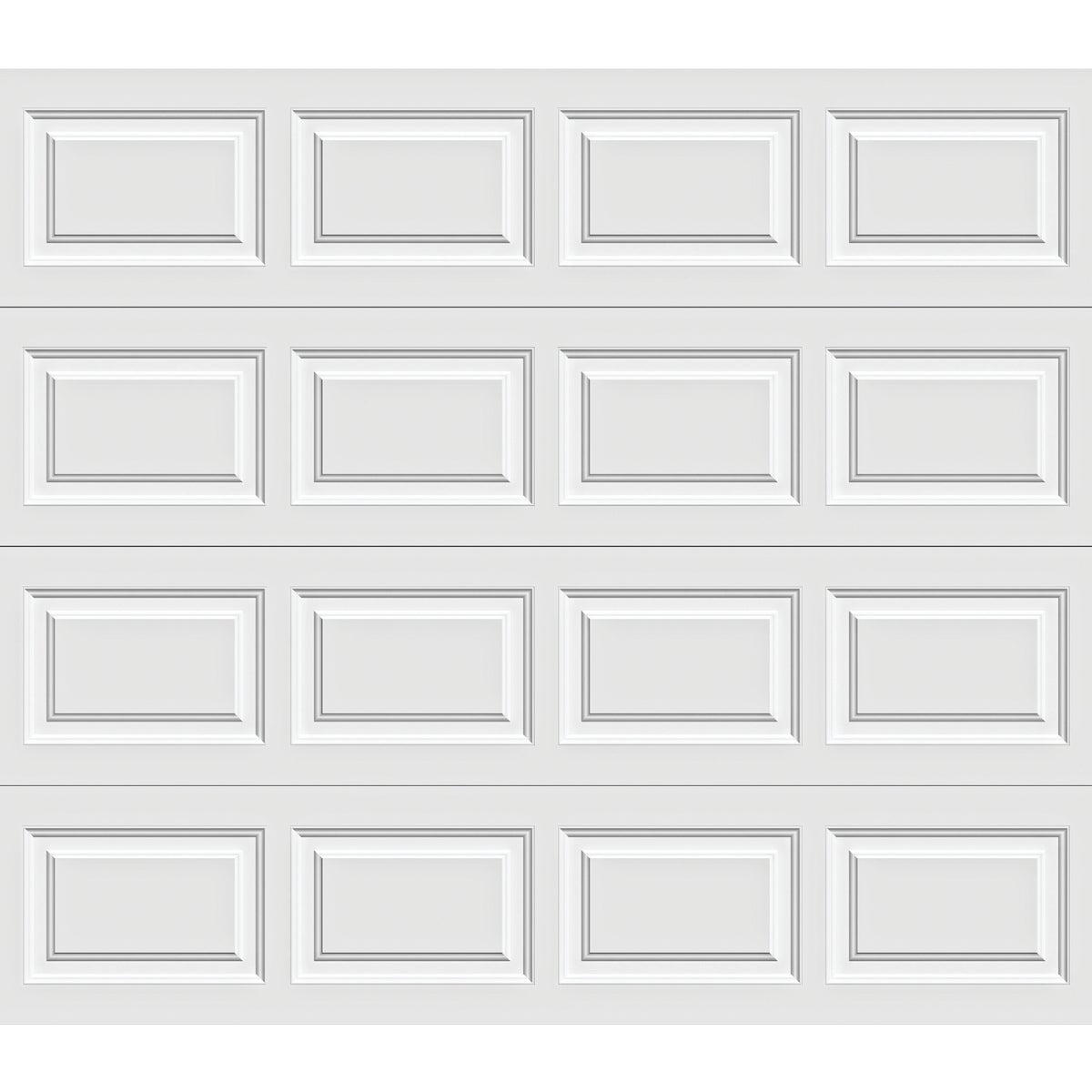 Holmes Gold Series 9 Ft. W x 7 Ft. H White Insulated Steel Garage Door w/EZ-Set Torsion Spring