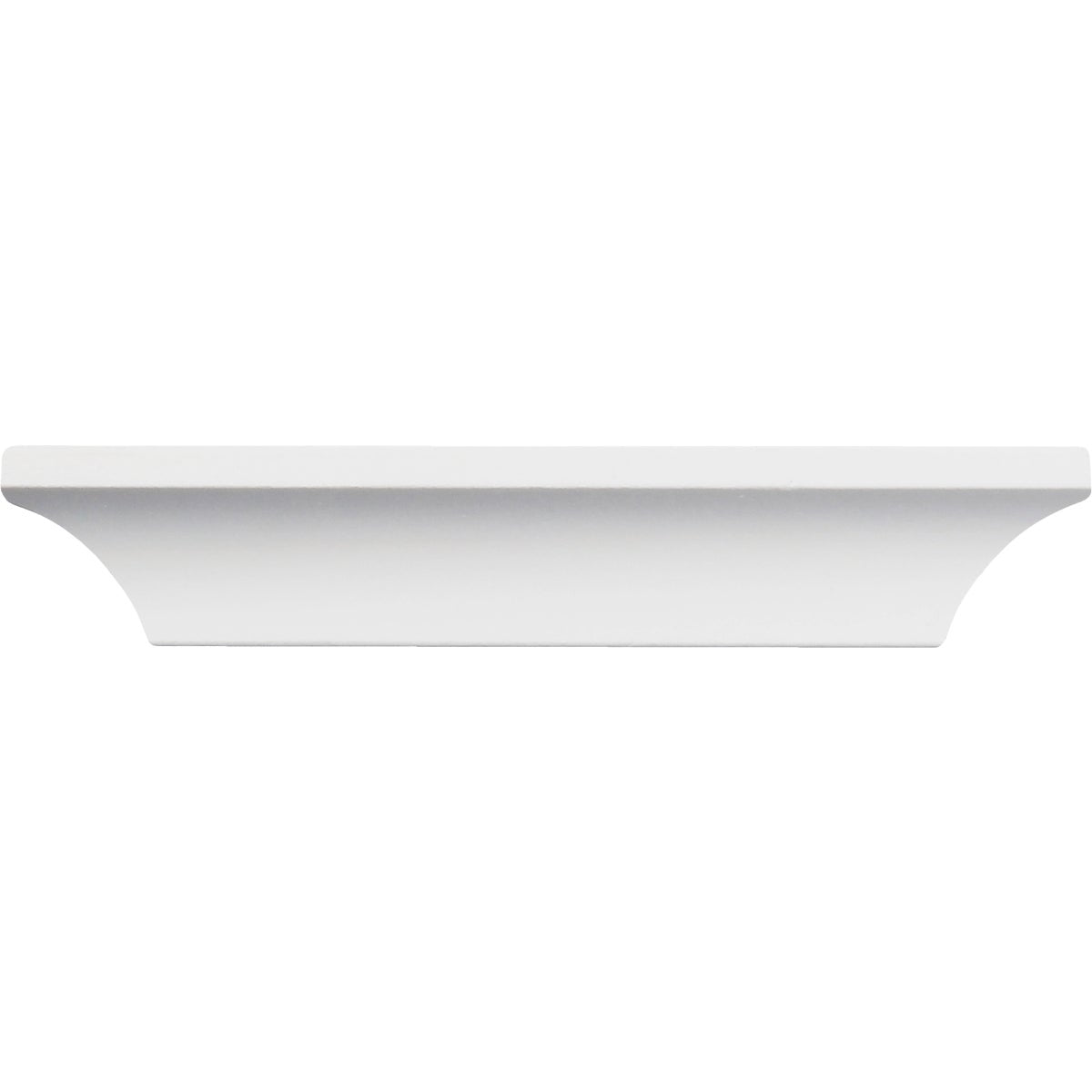 Inteplast Building Products 1/2 In. W. x 1-9/16 In. H. x 8 Ft. L. Crystal White Polystyrene Cove Molding