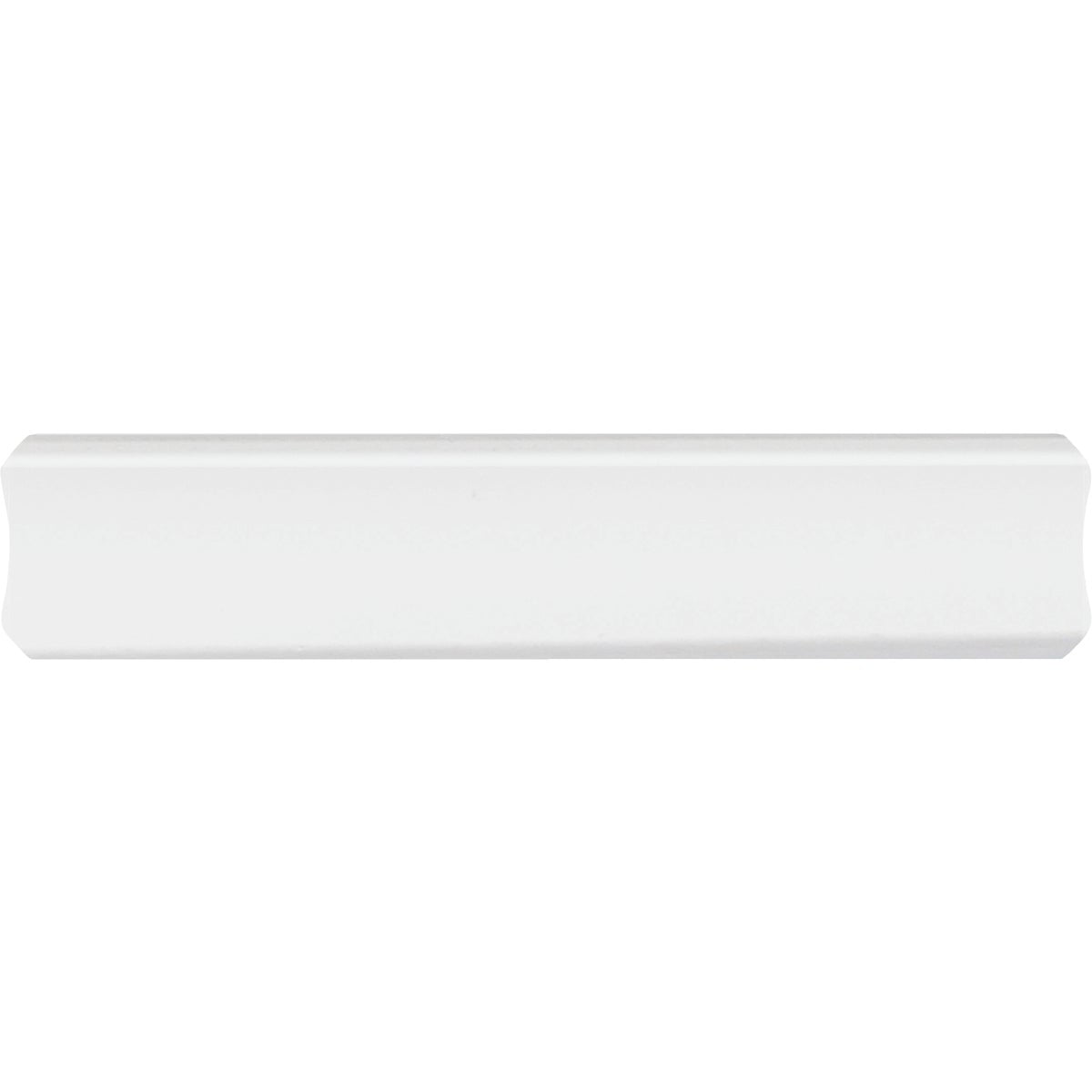 Inteplast Building Products 5/16 In. x 7/8 In. x 8 Ft. Crystal White Polystyrene Inside Corner Molding