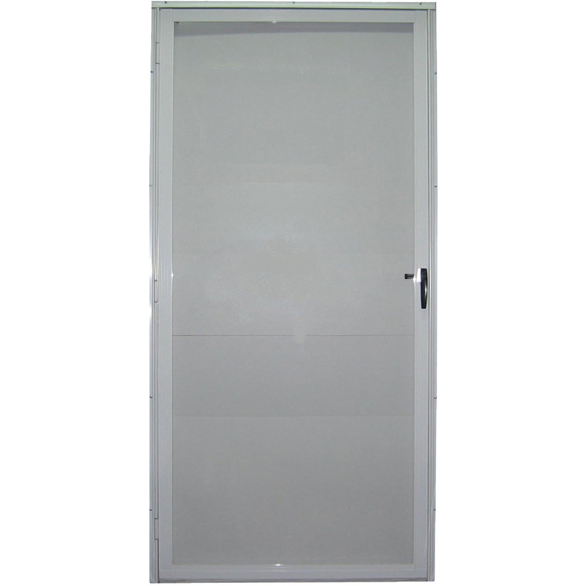 Croft Imperial Style 32 In. W x 80 In. H x 1-7/8 In. Thick White Full View Aluminum Storm Door