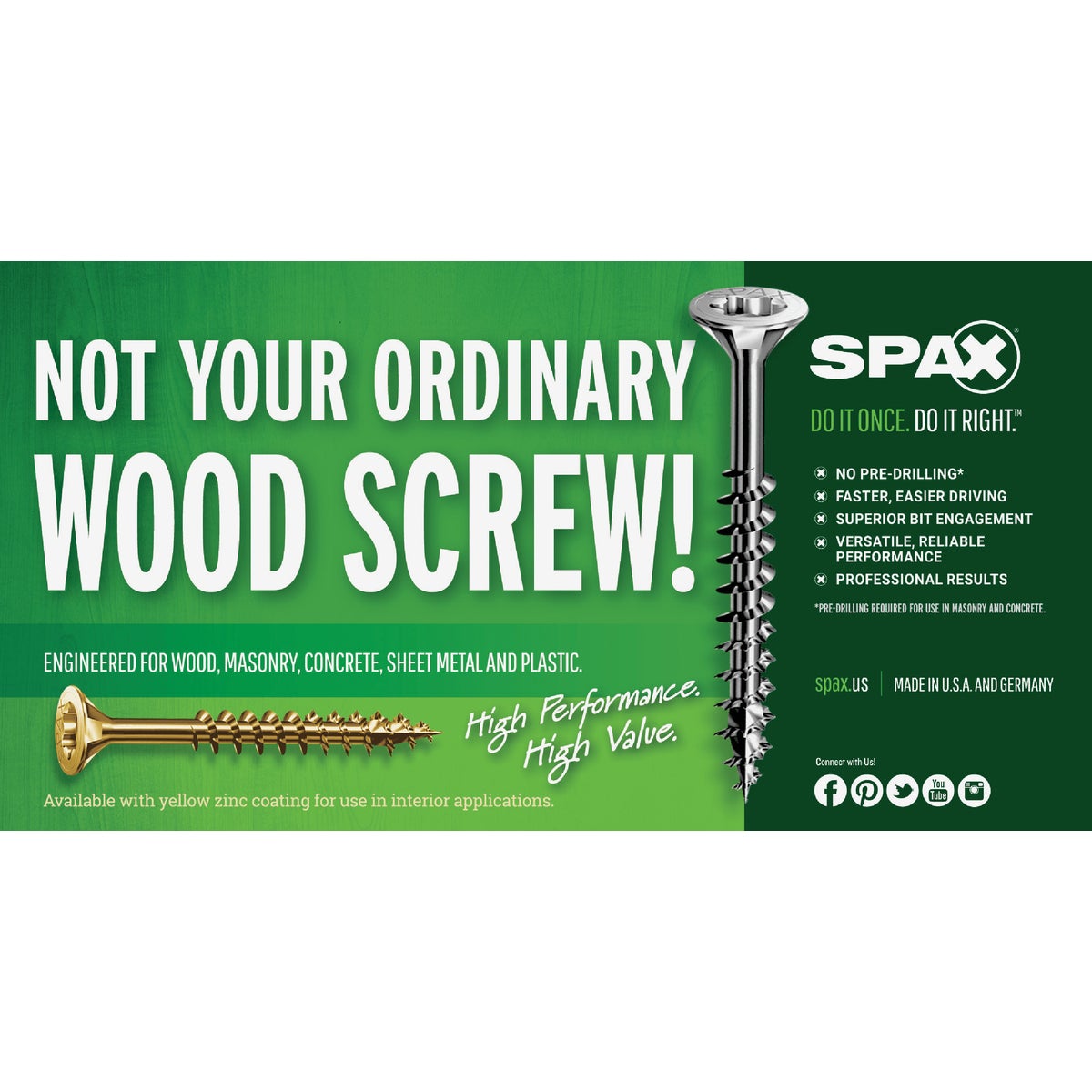 Spax 2 Ft. Multi-Purpose Display Header