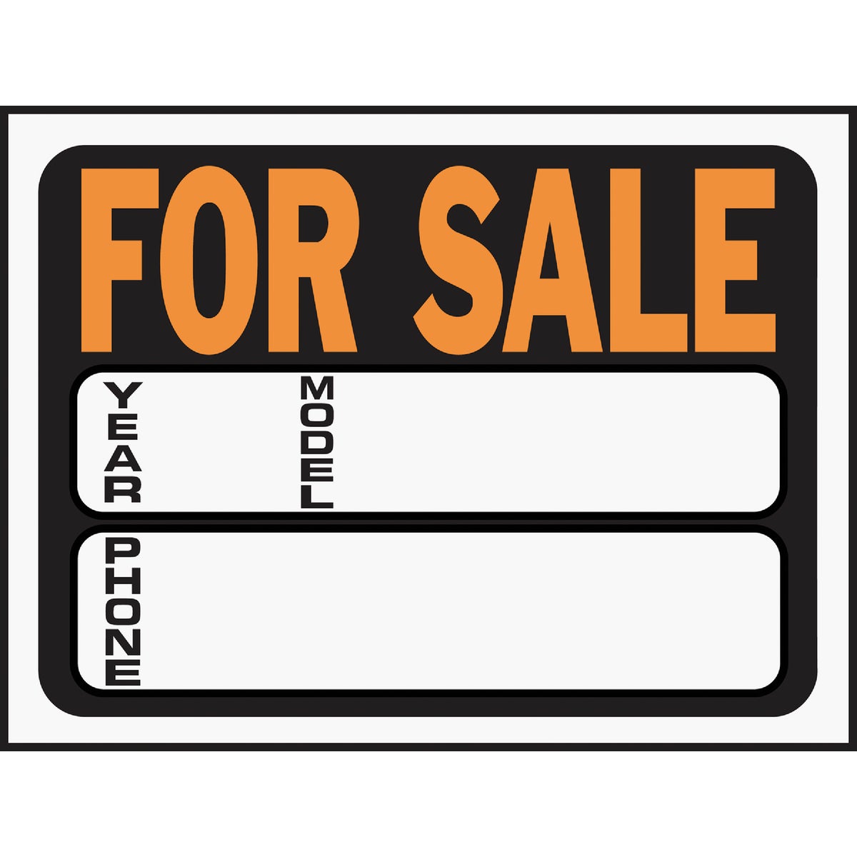 Hy-Ko Plastic Sign, Auto For Sale