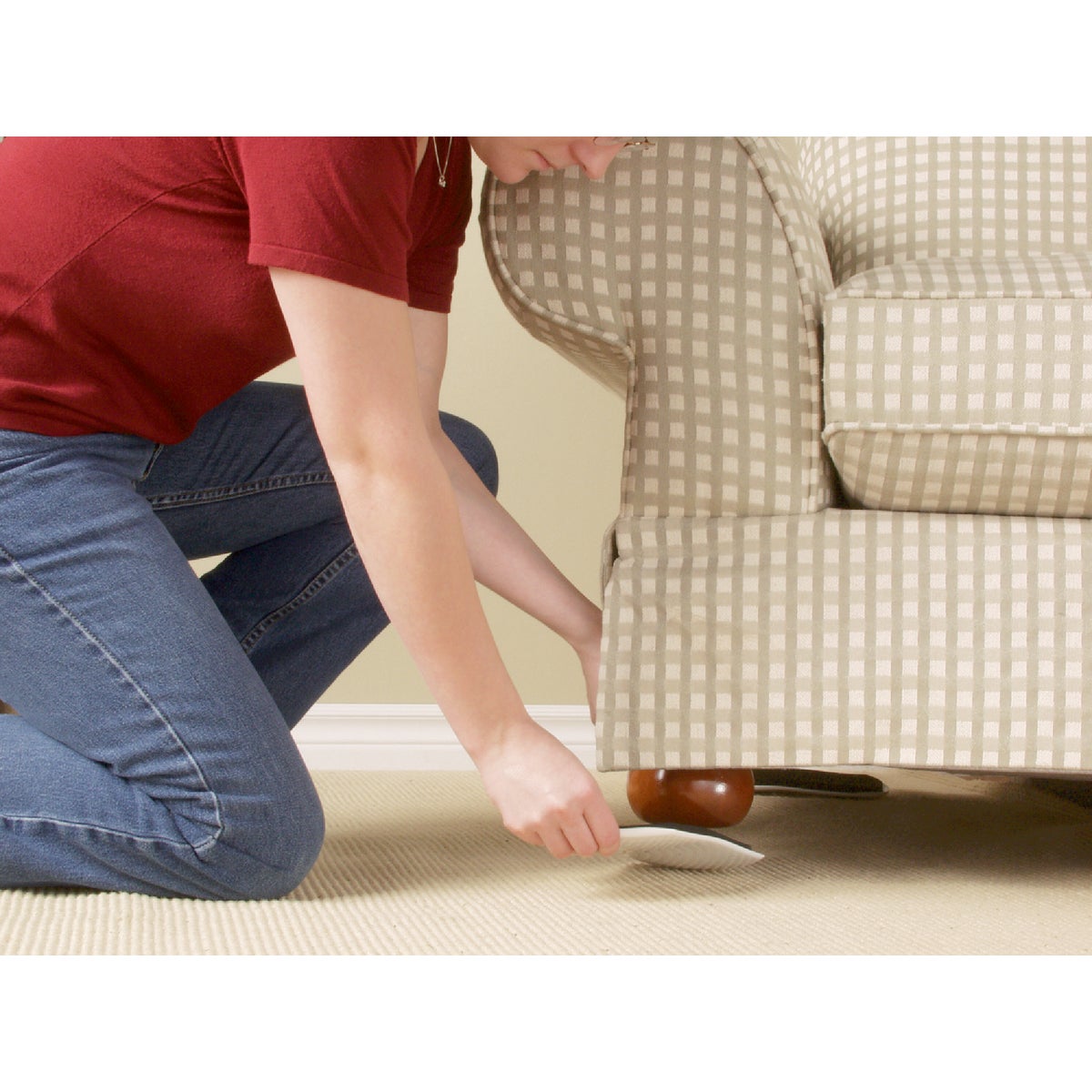 Do it 5-3/4 In. x 8-1/4 In. Rectangle Furniture Glide,(4-Pack)