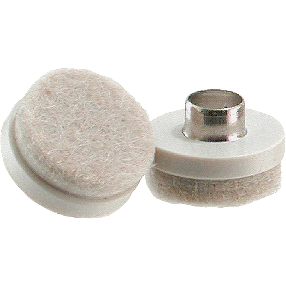 Do it 7/8 In. Round Nail on Furniture Glide,(8-Pack)