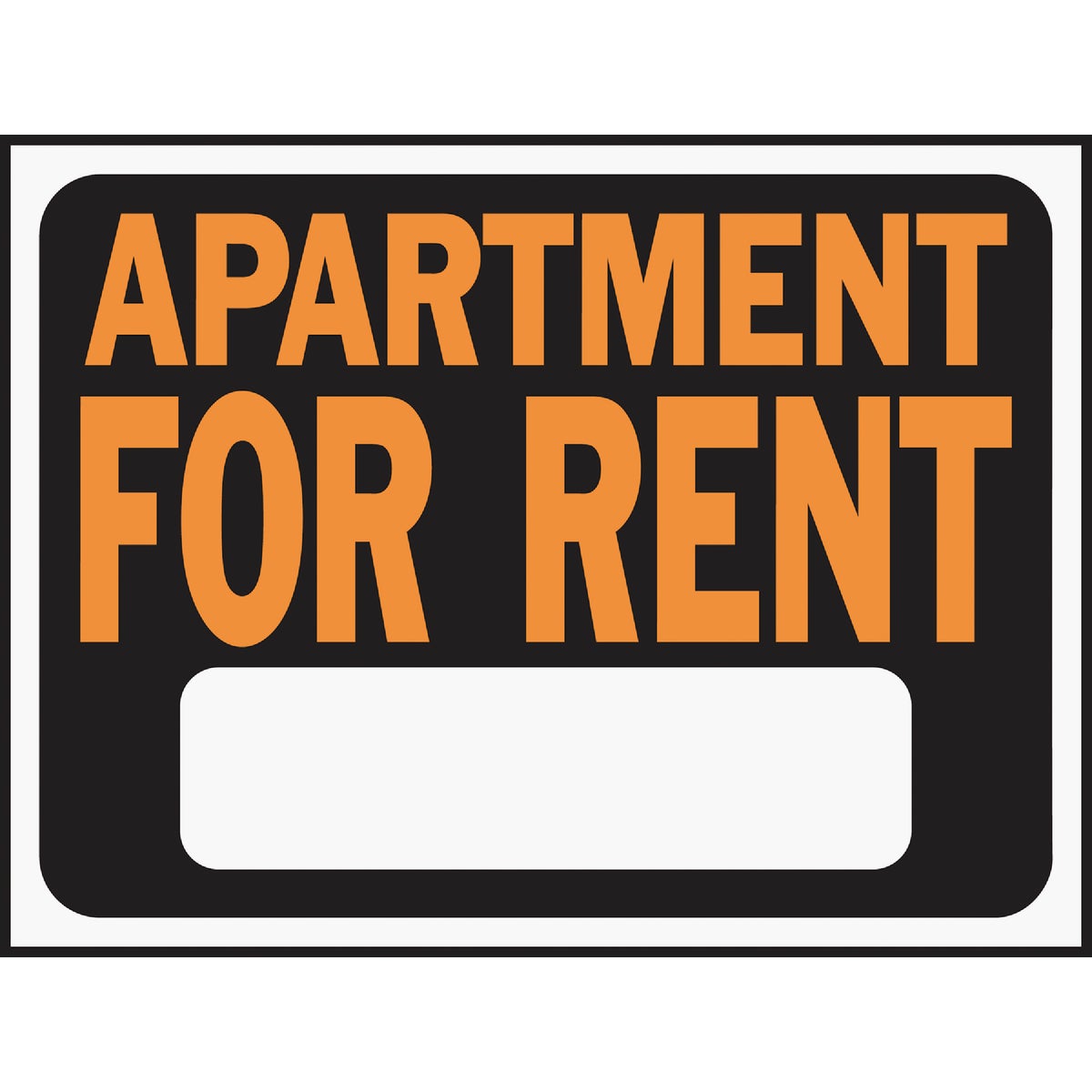 Hy-Ko Plastic Sign, Apartment For Rent