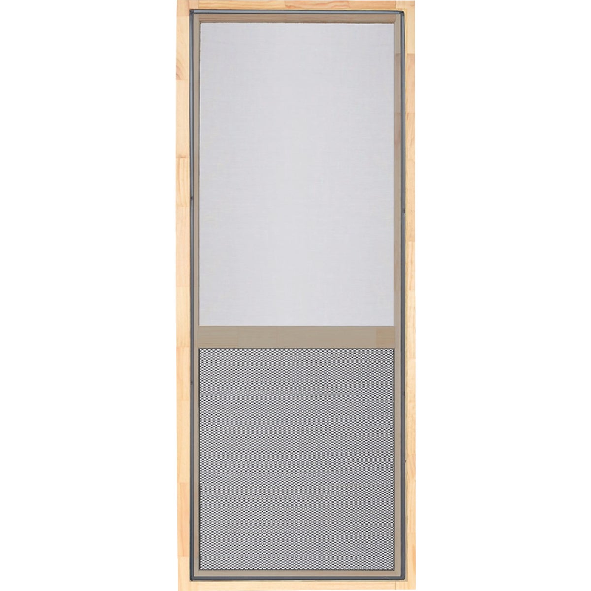 Screen Tight Century Pet Guard 36 In. W x 80 In. H Natural Wood Screen Door