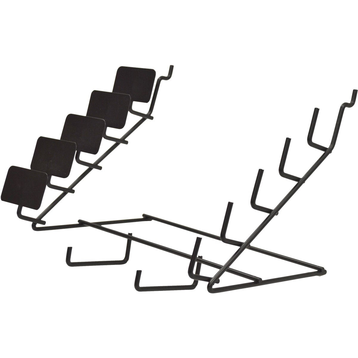 Johnson Level 5-Section 11 In. W. Wire Square Display Rack