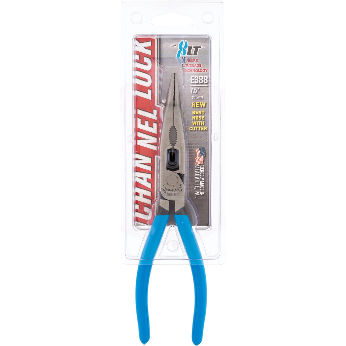 Channellock 8 In. E-Series Bent Long Nose Pliers