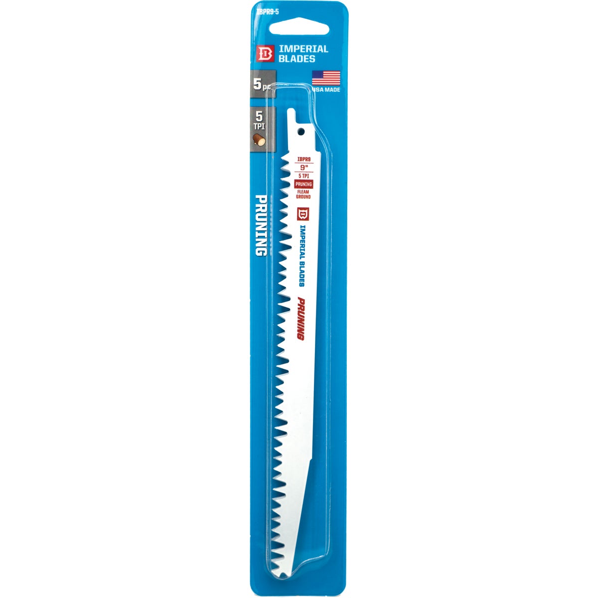 Imperial Blades 9 In. Pruning Reciprocating Saw Blade (5-Pack)
