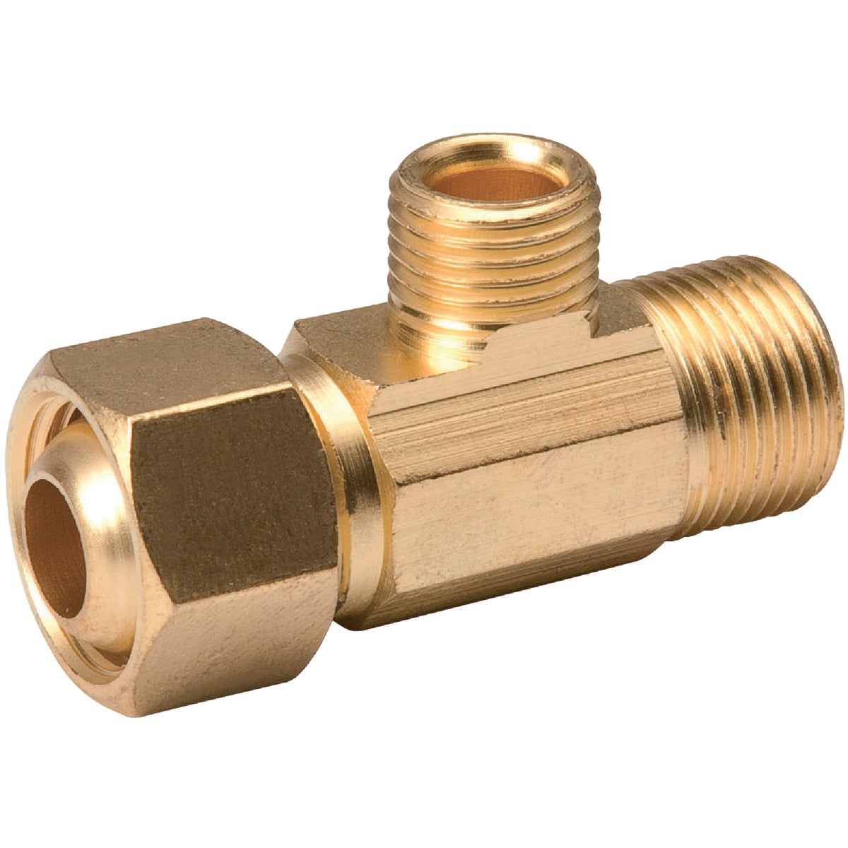 ProLine Low Lead 3/8 In. F x 3/8 In. x 1/4 In. Copper Extender Tee