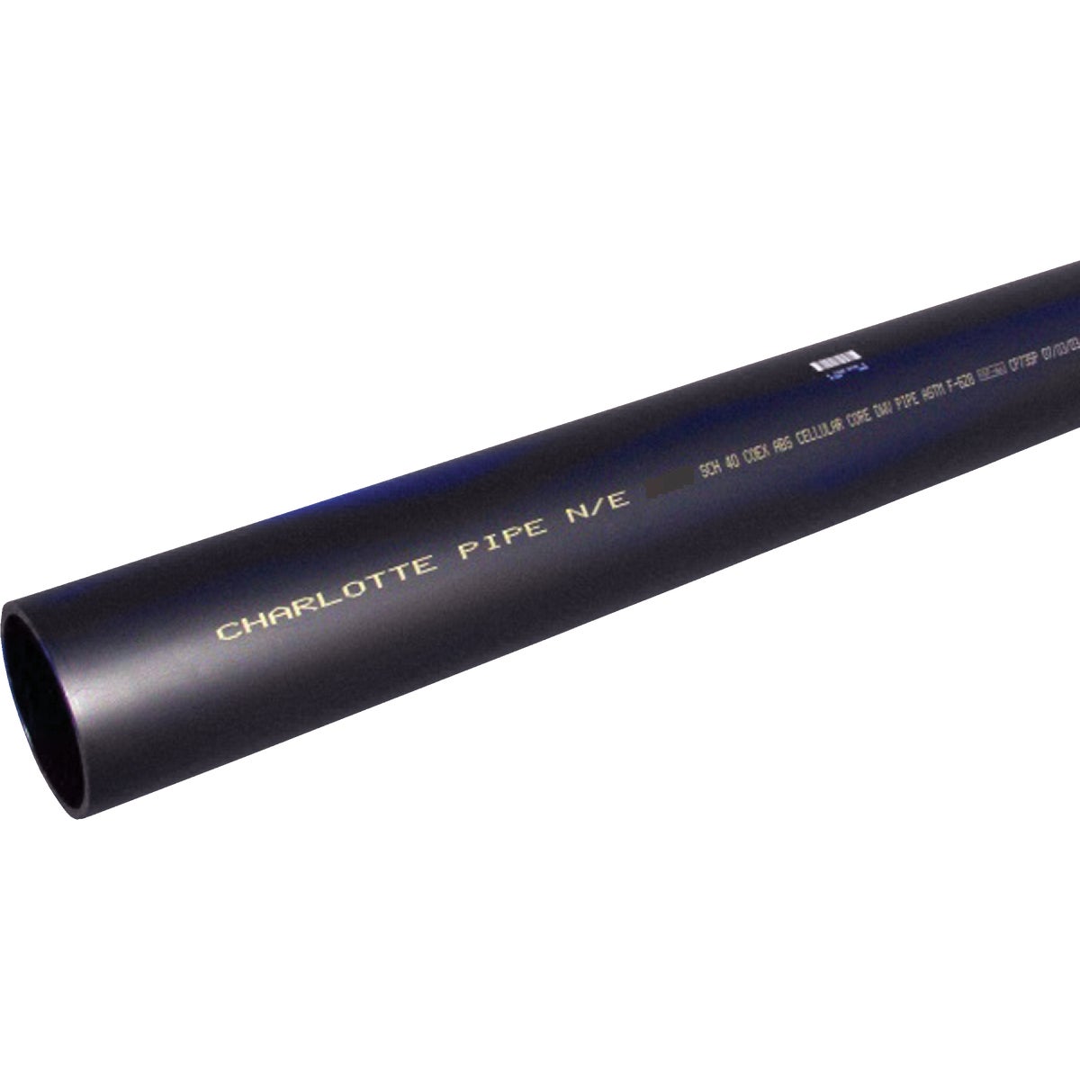 Charlotte Pipe 1-1/2 In. x 20 Ft. ABS DWV Pipe
