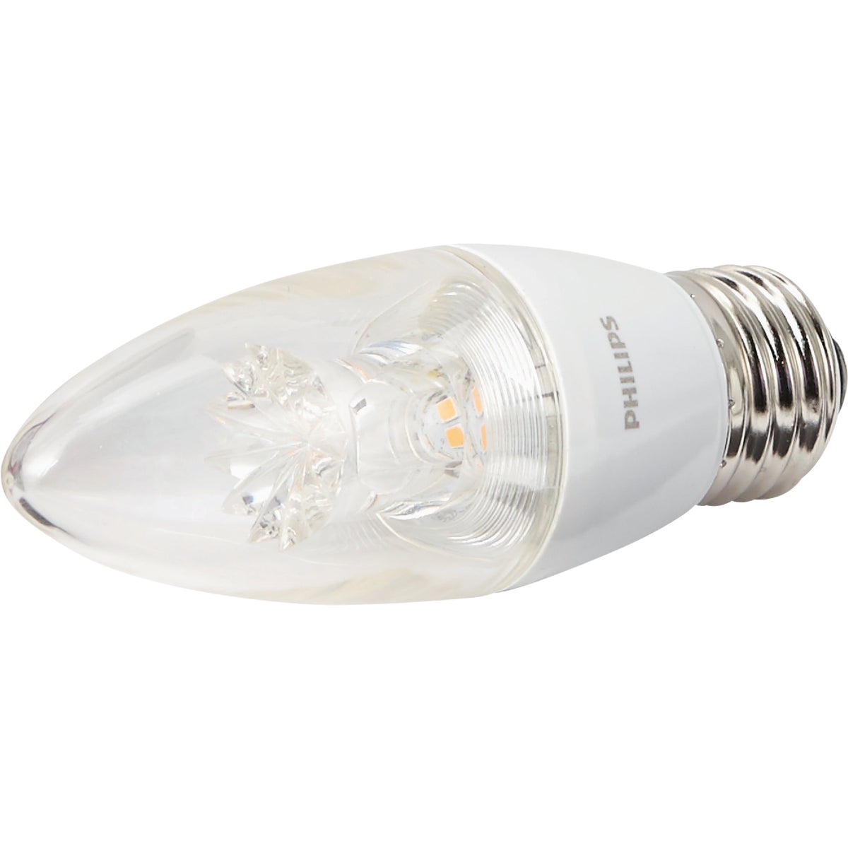 Philips Warm Glow 60W Equivalent Soft White B12 Medium Dimmable LED Decorative Light Bulb