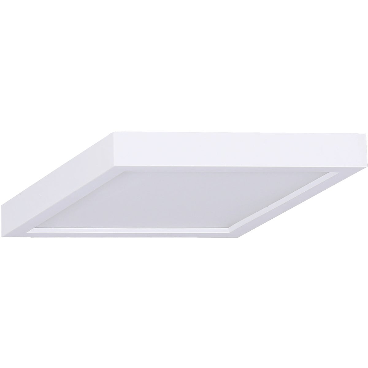 Canarm 5.5 In. White LED Square Disc Flush Mount Light Fixture
