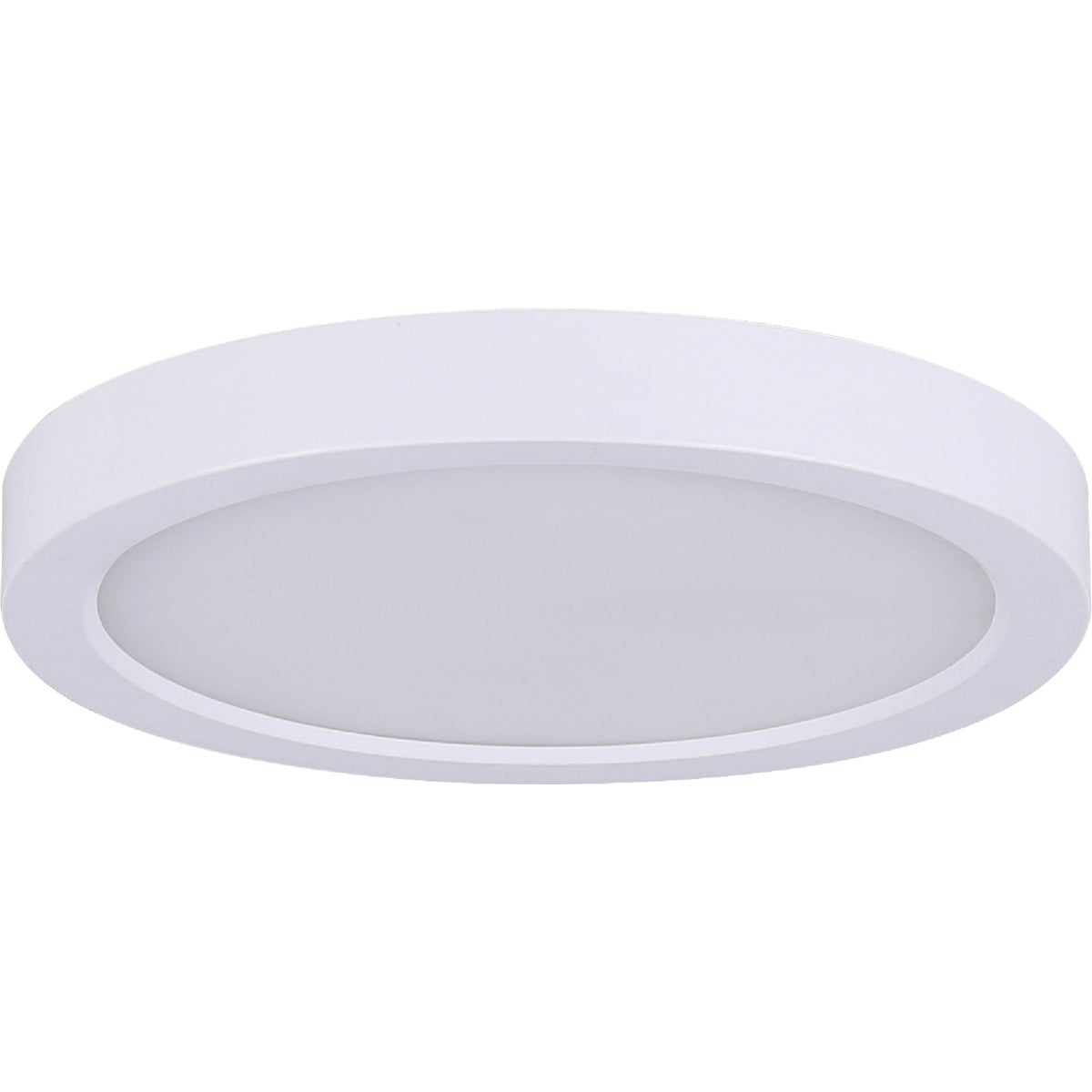 Canarm 15 In. White LED Round Disc Flush Mount Light Fixture