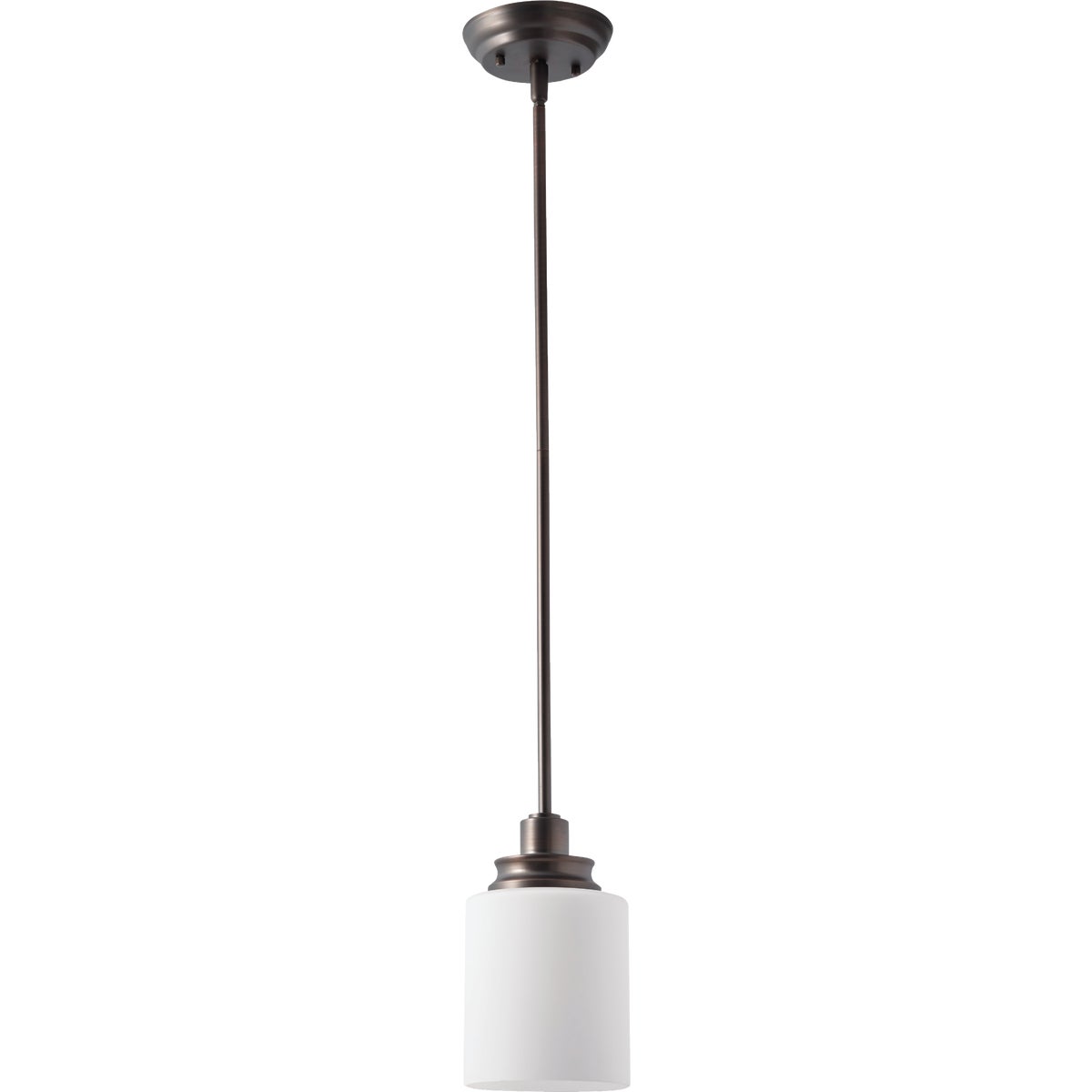 Home Impressions Crawford 1-Bulb Oil Rubbed Bronze Incandescent Pendant Light Fixture