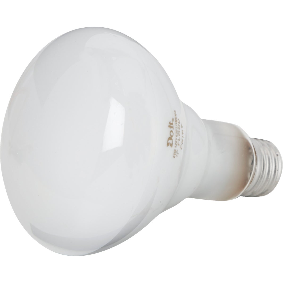 Do it 65W Frosted BR30 Reflector Incandescent Floodlight Light Bulb (2-Pack)