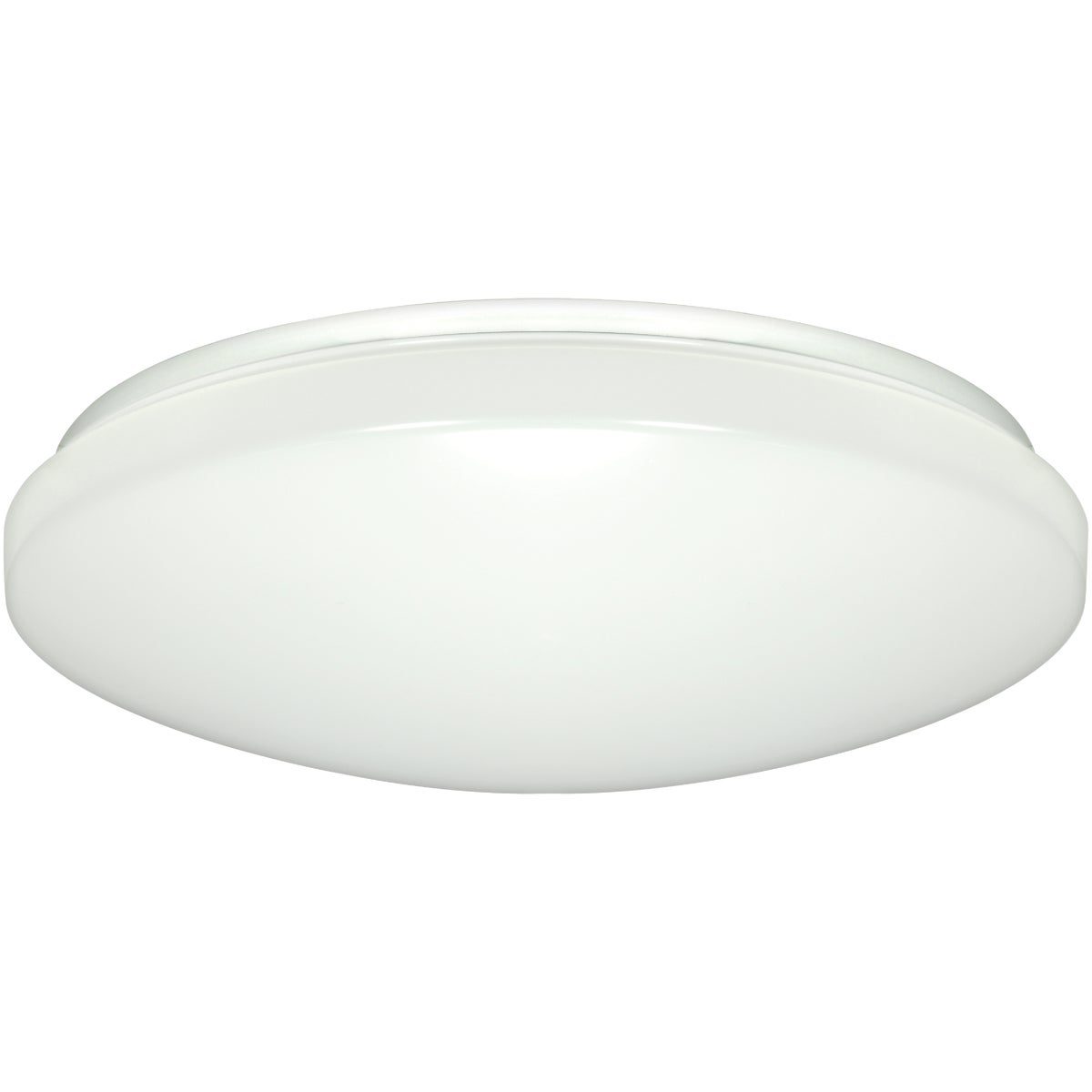 Satco Nuvo 11 In. White 960-Lumen LED Flush Mount Light Fixture