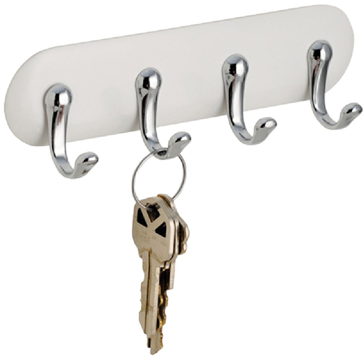 InterDesign Blumz White York Key Rack
