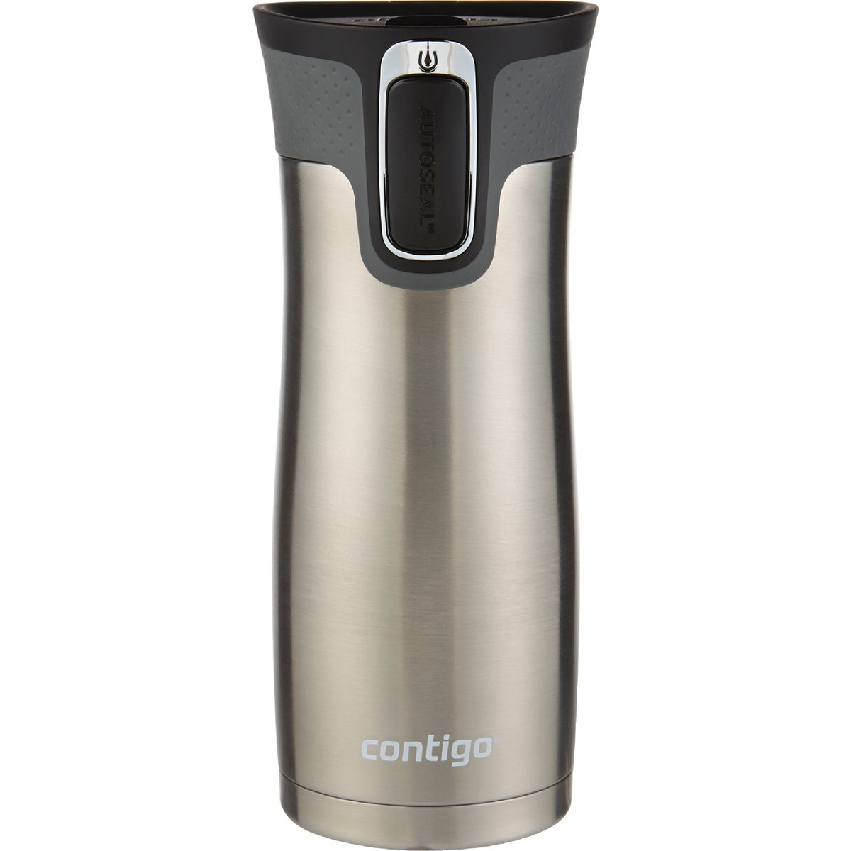 Contigo AutoSeal 16 Oz. Silver Stainless Steel Insulated Tumbler