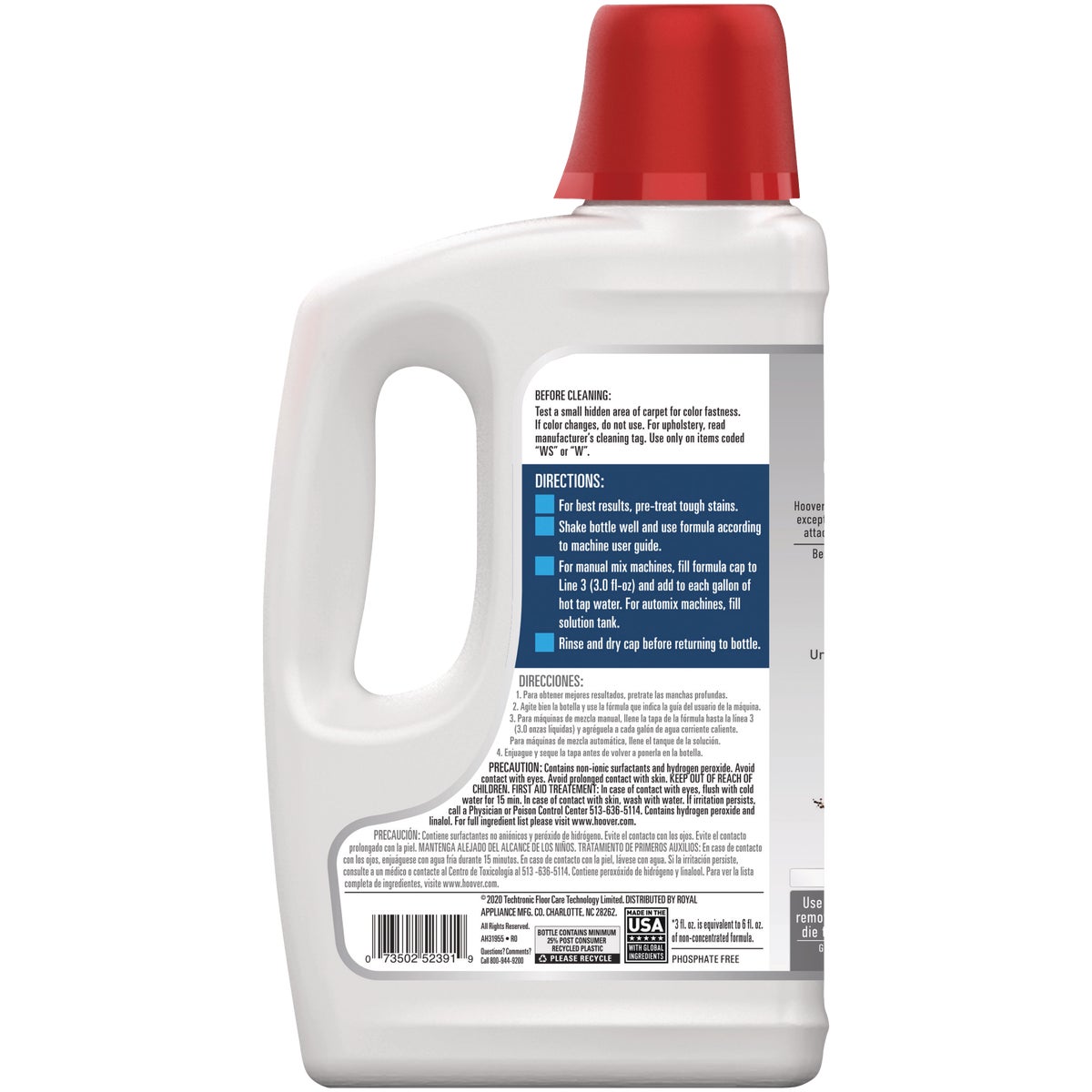 Hoover 50 Oz. Oxy Pet Urine & Stain Eliminator Carpet Cleaner