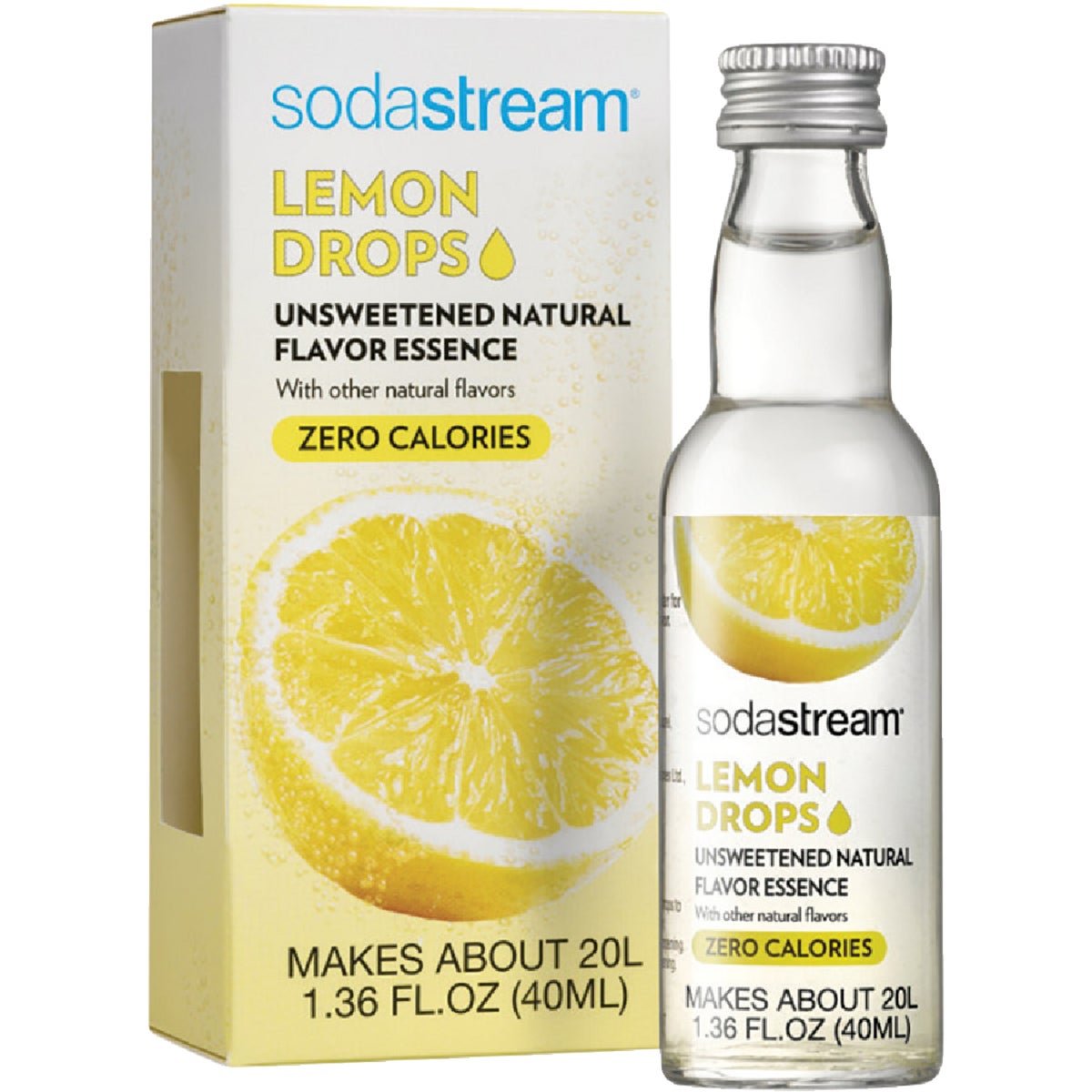 SodaStream 1.36 Oz. Lemon Sparkling Water Fruit Drops