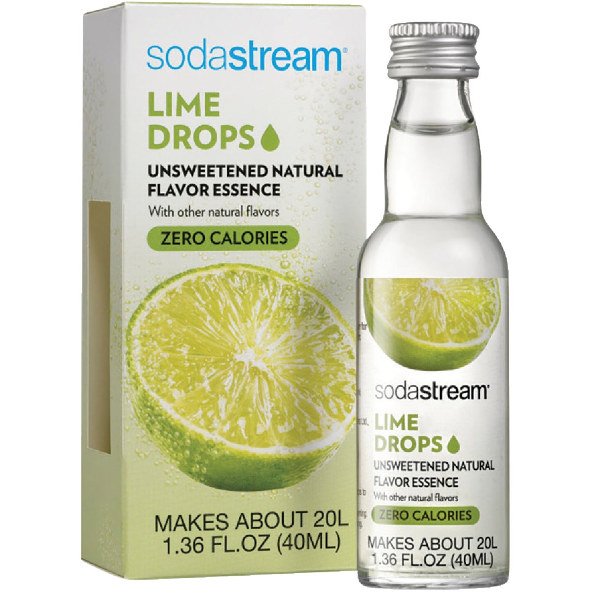 SodaStream 1.36 Oz. Lime Sparkling Water Fruit Drops