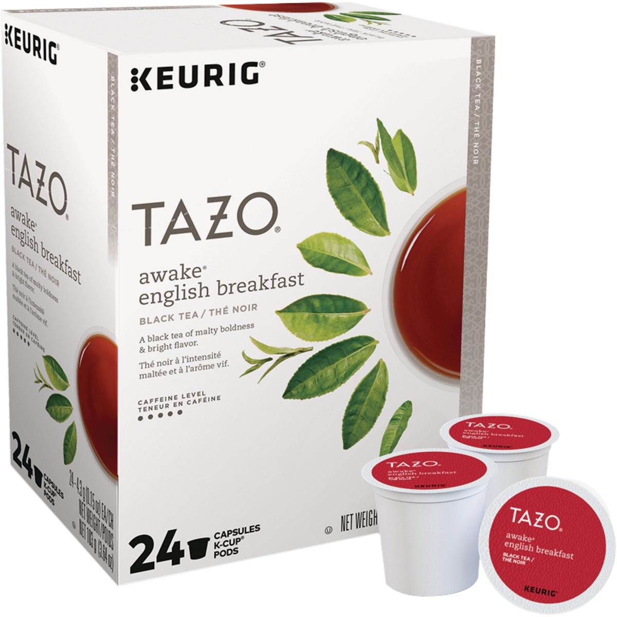 Keurig Tazo Awake English Breakfast Black Tea K-Cup (24-Pack)