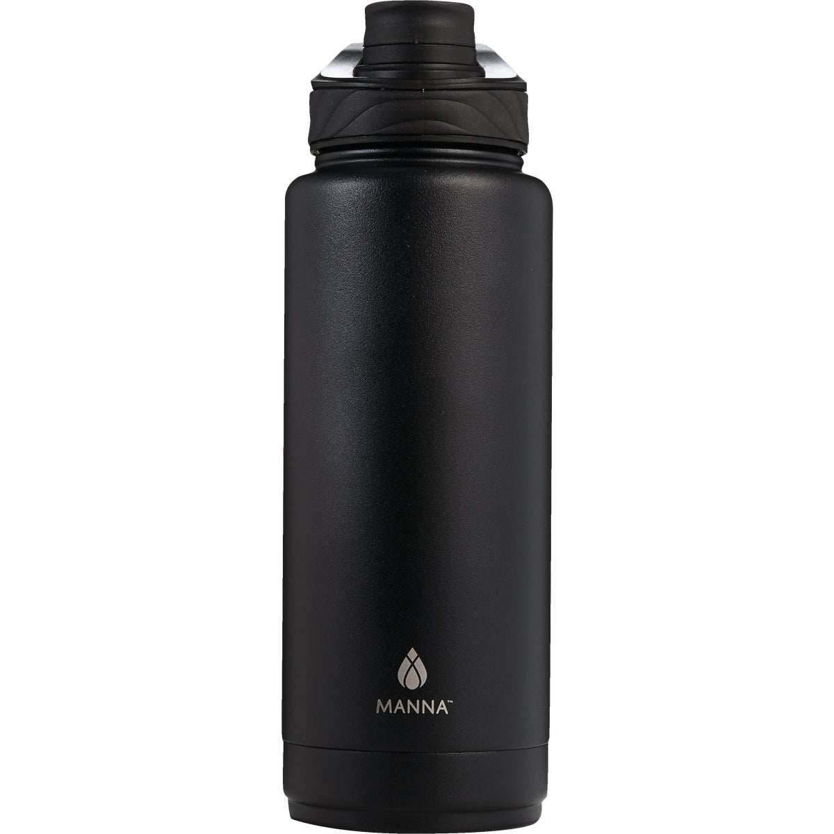 Manna 40 Oz. Onyx Black Convoy Insulated Vacuum Bottle