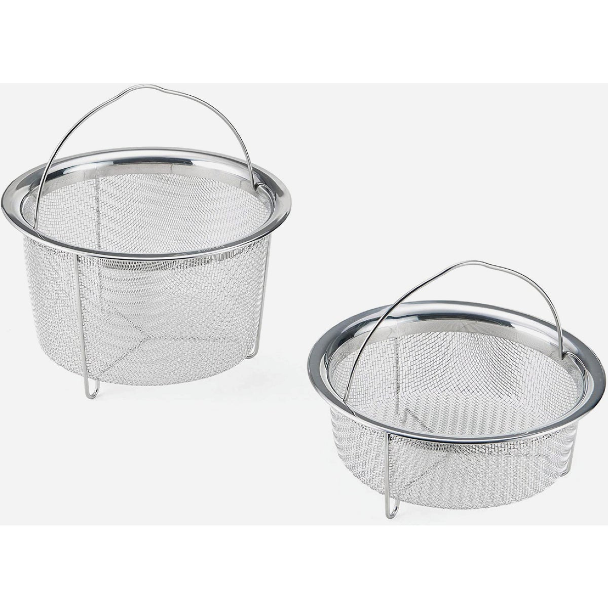 Instant Pot Stainless Steel Mesh Steamer Basket Set (2-Pack)