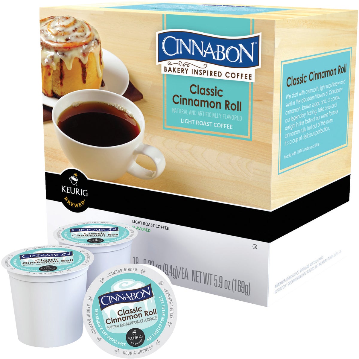 Keurig Cinnabon Coffee K-Cup (18-Pack)