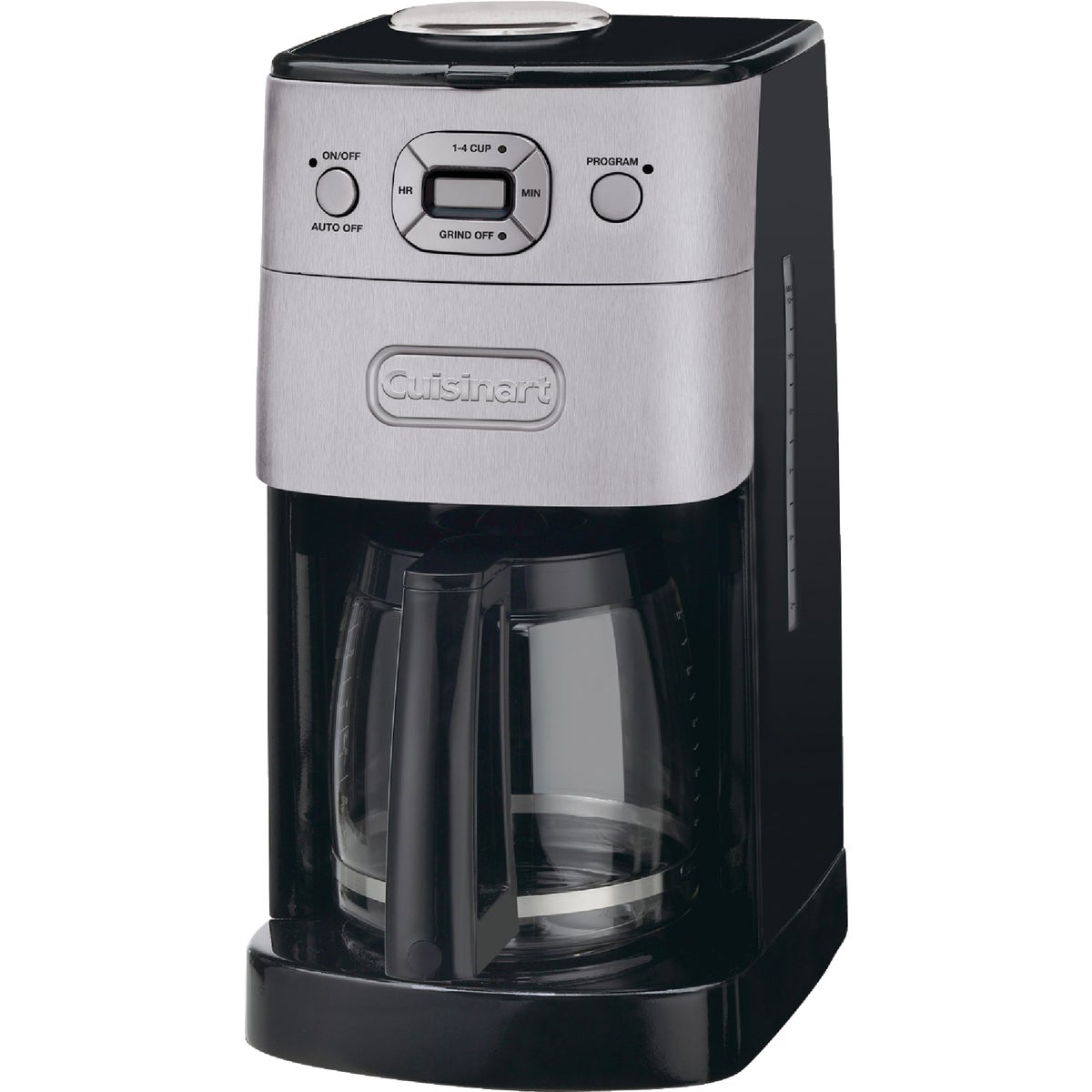 Cuisinart Grind & Brew 12 Cup Programmable Black Coffee Maker