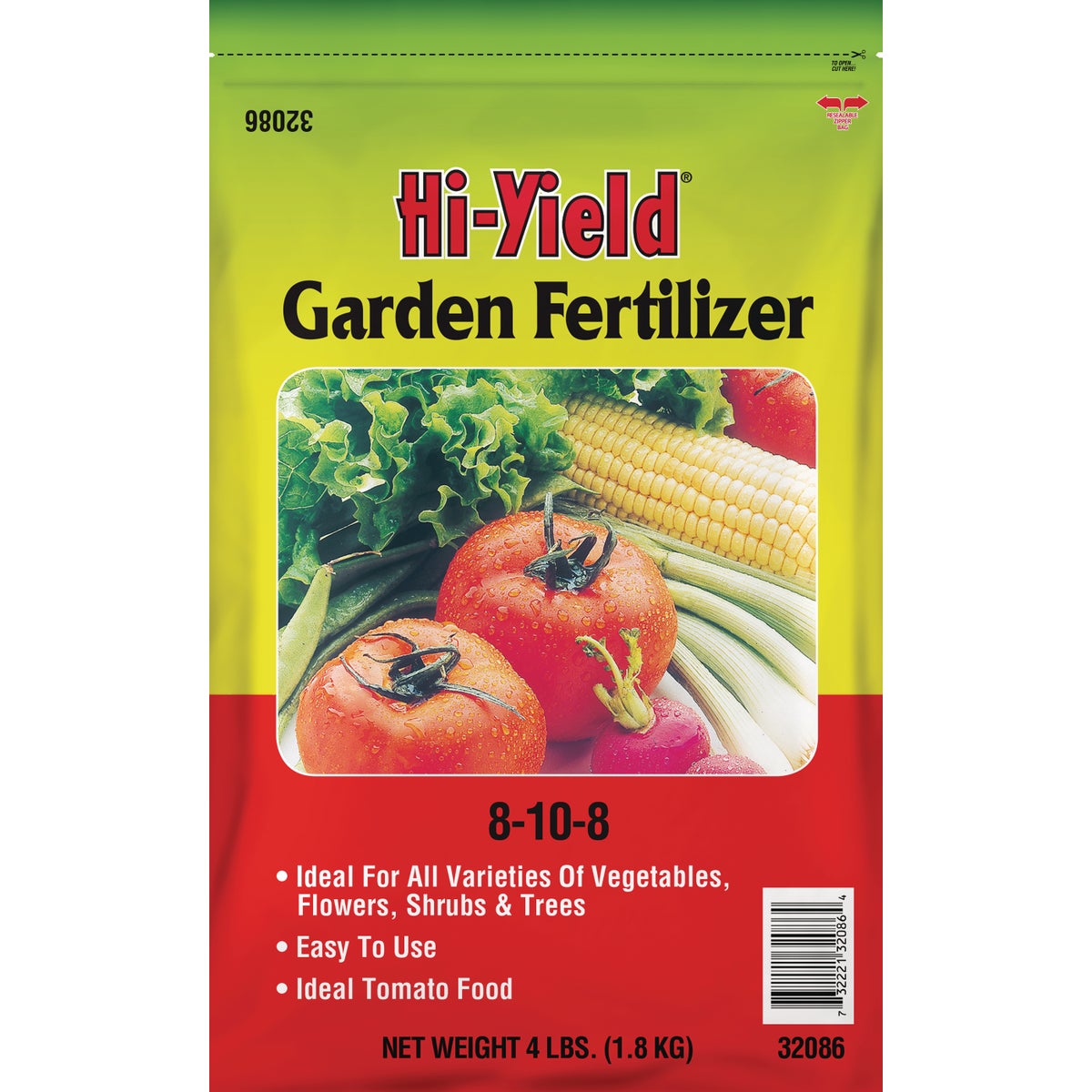 Hi-Yield 4 Lb. 8-10-8 Dry Plant Food Garden Fertilizer