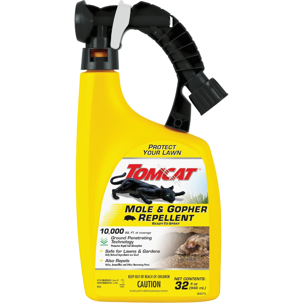 Tomcat 32 Oz. Concentrate Mole & Gopher Repellent