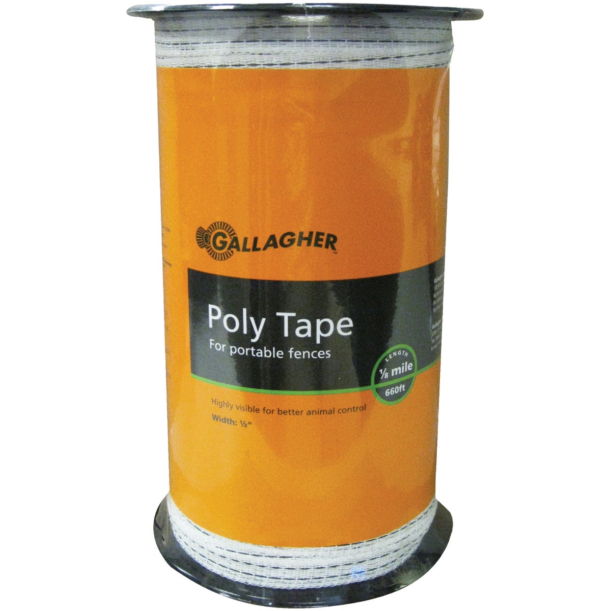 Gallagher 1/2 In. x 656 Ft. Polyethylene Electric Fence Poly Tape