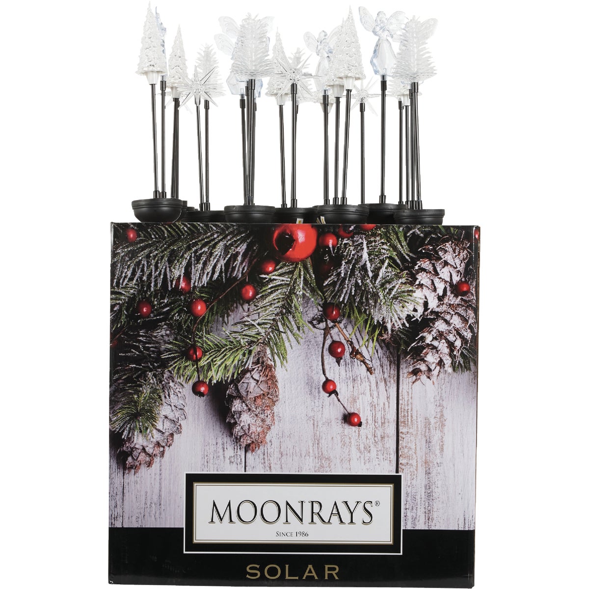 Moonrays 34 In. LED Winter Solar Stake Light