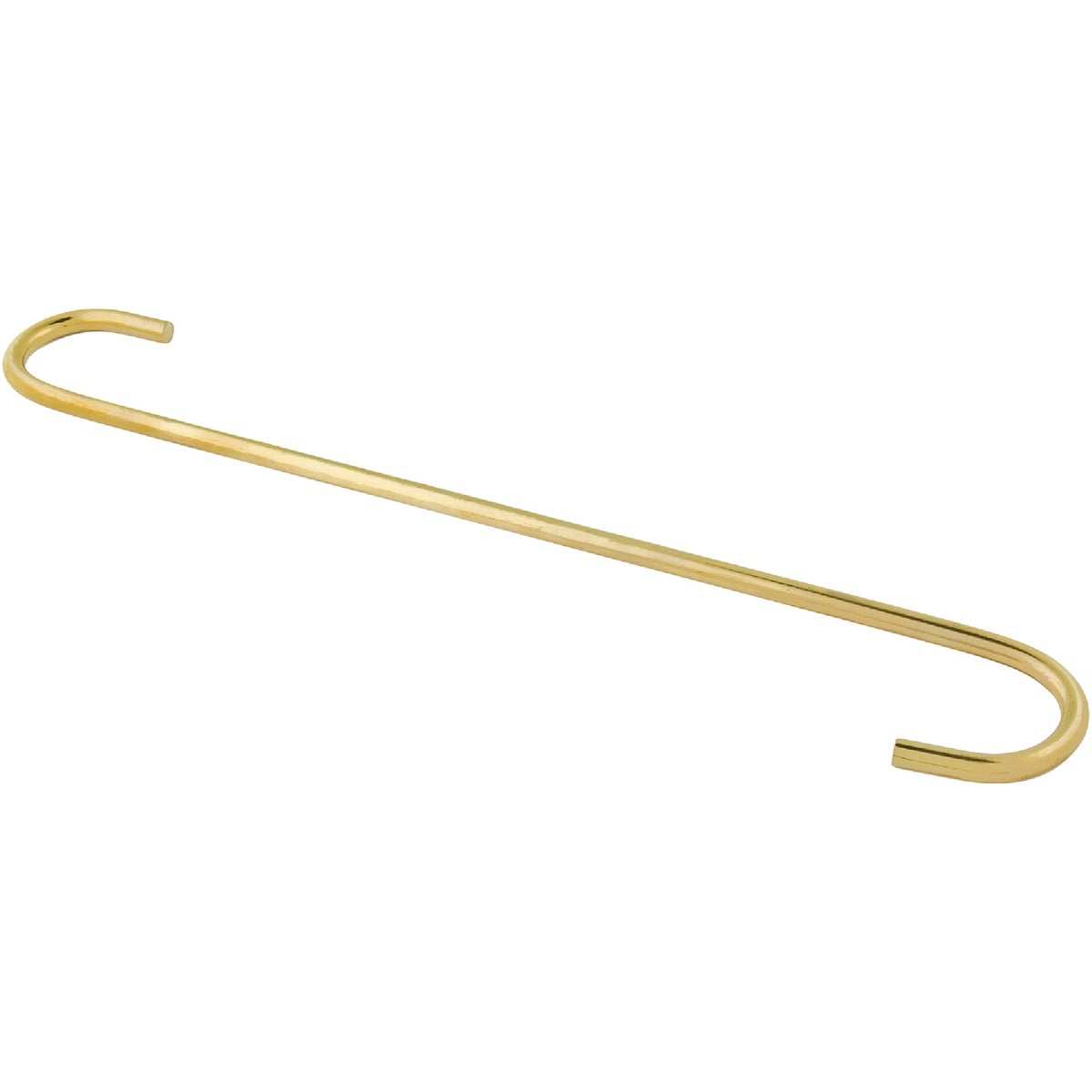 National 12 In. Brass Steel Extender S-Hook
