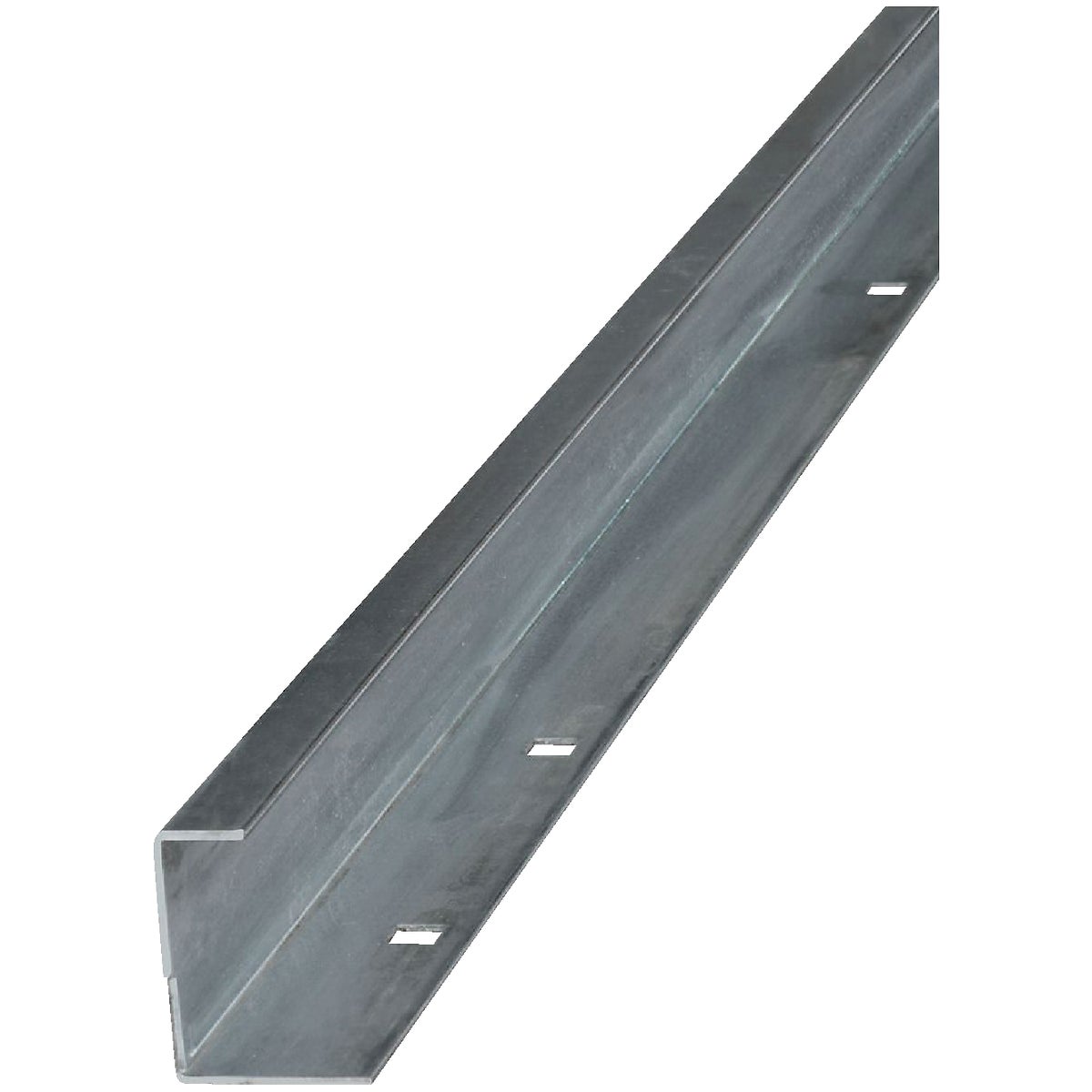 National 8 Ft. Galvanized Barn Door Guide Rail