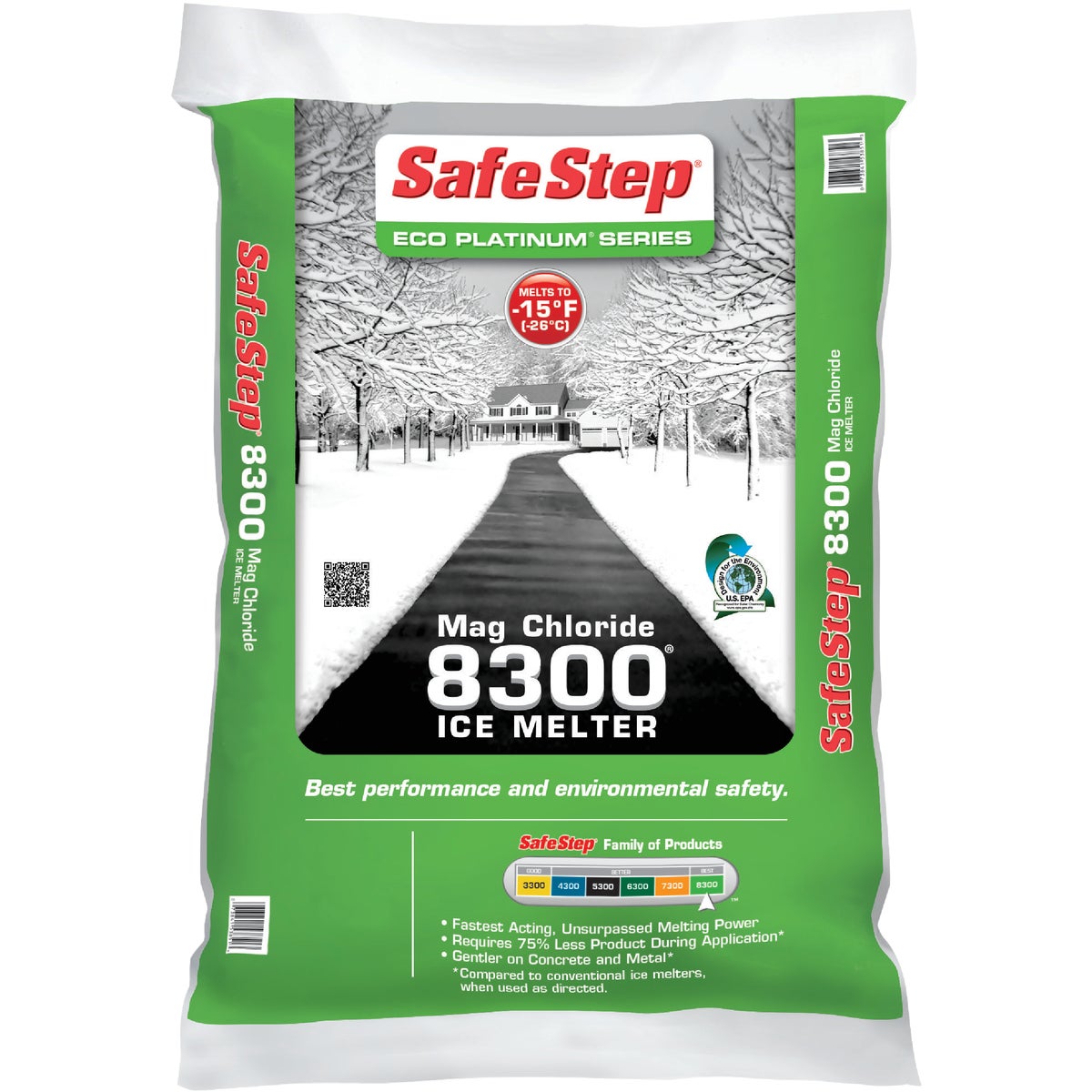 Safe Step 8300 20 Lb. Magnesium Chloride Ice Melt Pellets