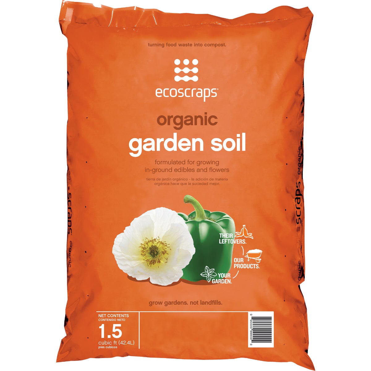 Ecoscraps 1.5 Cu. Ft. In-Ground Organic Garden Soil