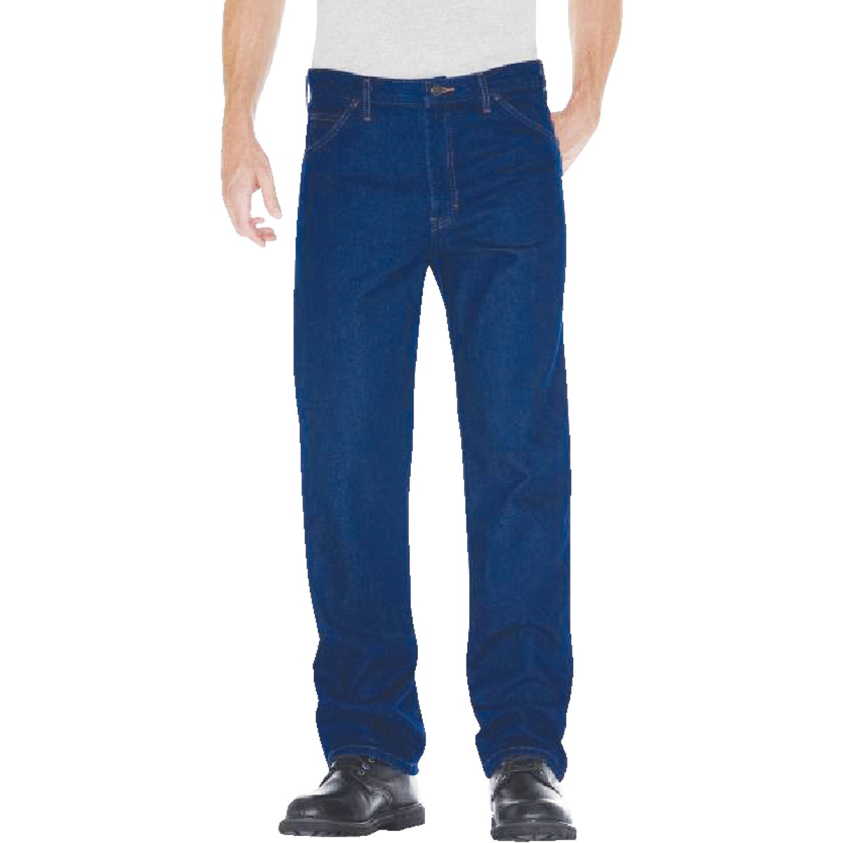 Dickies 34 x 32 Indigo Blue Regular Fit Jeans