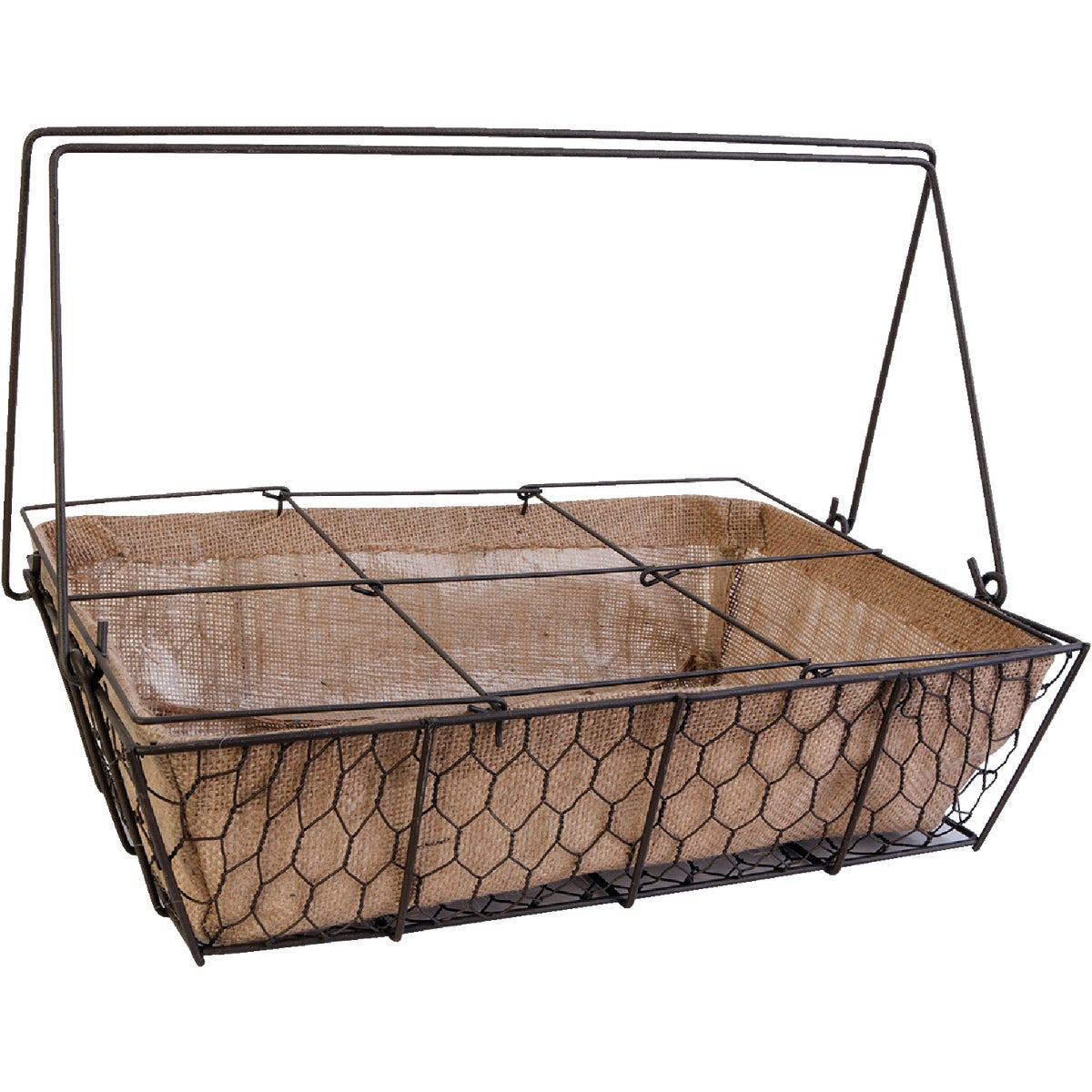 Panacea Mason Jar 14 In. Basket Planter