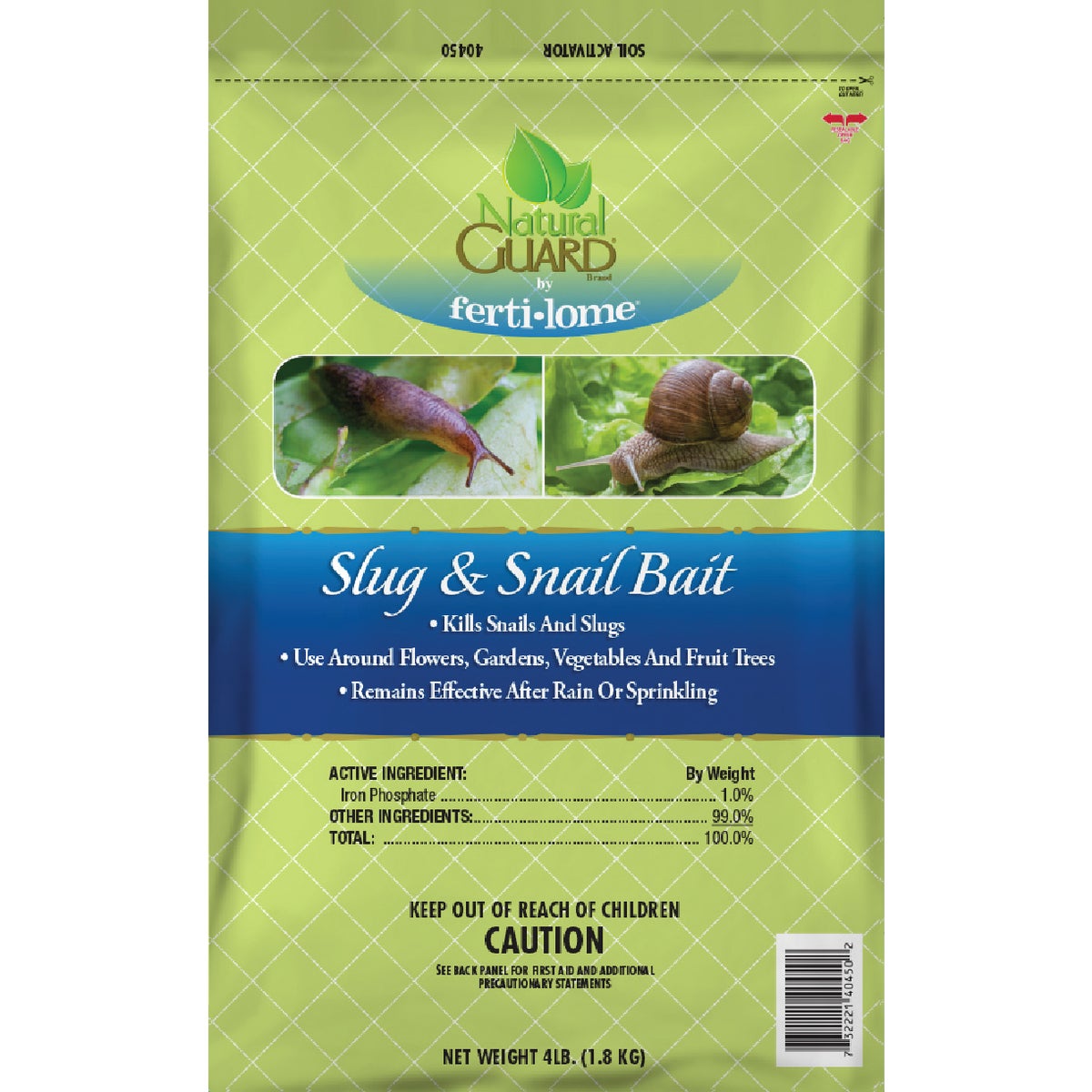 Natural Guard 4 Lb. Ready To Use Granules Slug & Snail Killer