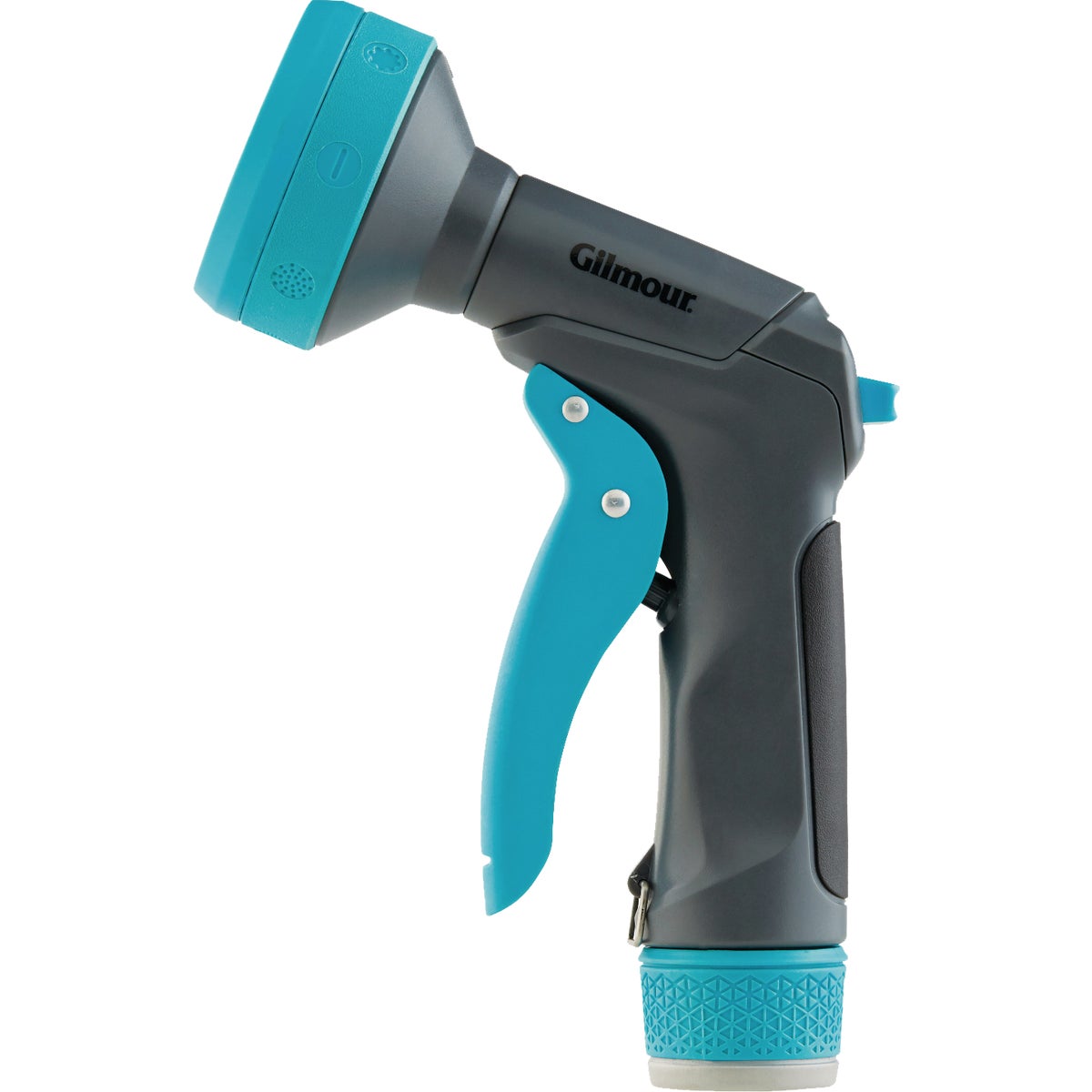 Gilmour Zinc Eight-Pattern Nozzle, Black & Green