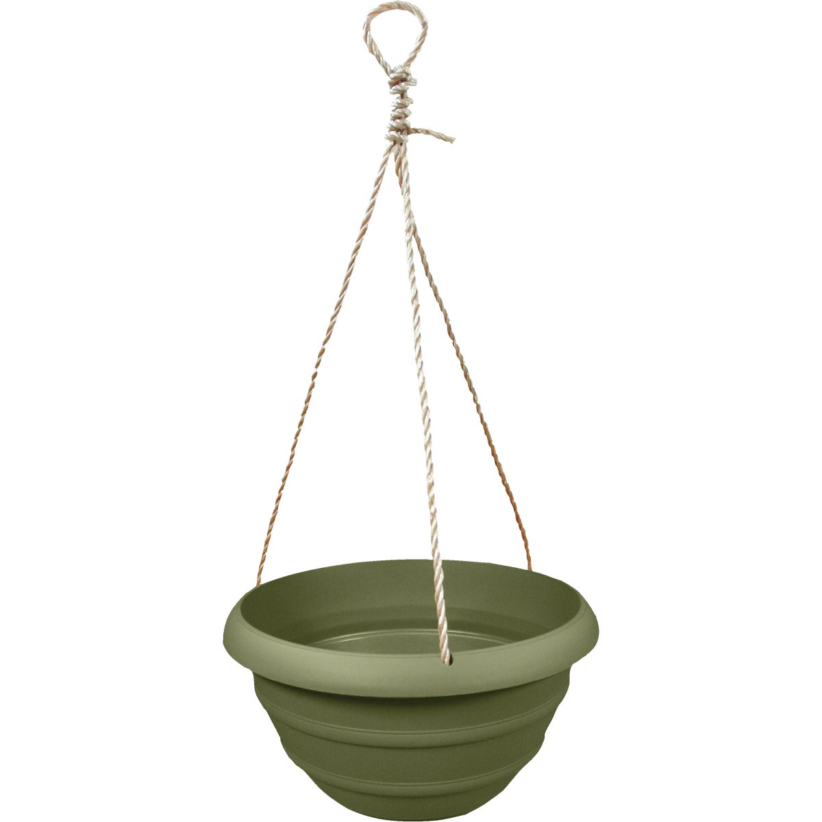 Akro-Mils Marina 12 In. Poly Slate Green Planter
