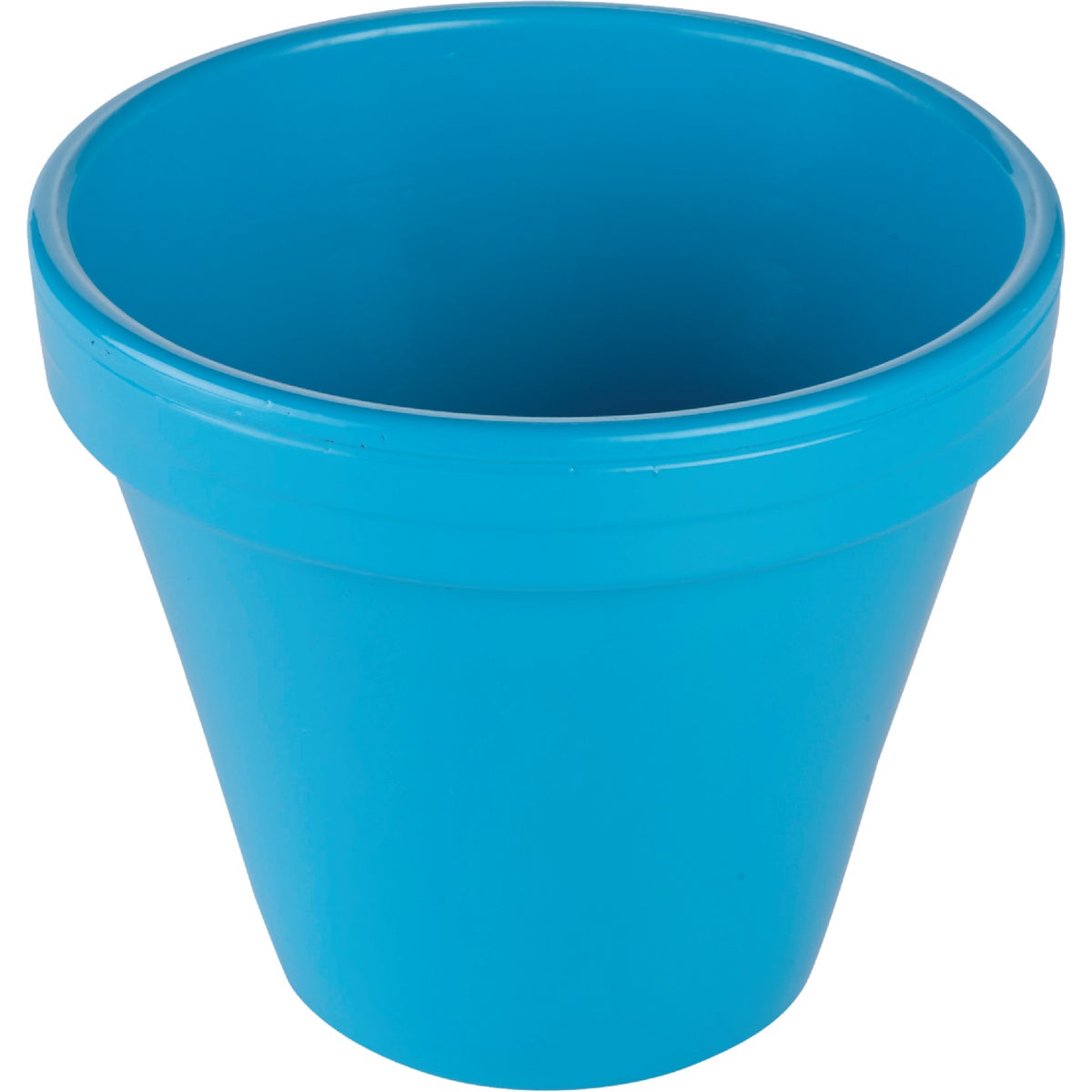 Ceramo Spring Fever 4-1/2 In. H. x 3-3/4 In. Dia. Robin's Egg Blue Clay Flower Pot