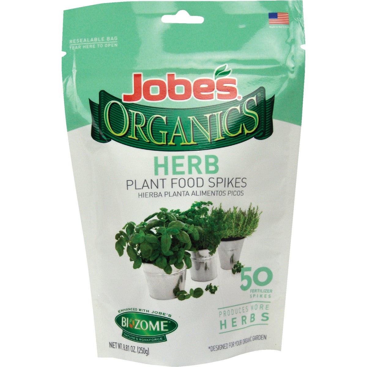 Jobe's Organics Herb Fertilizer Spikes (50-Pack)
