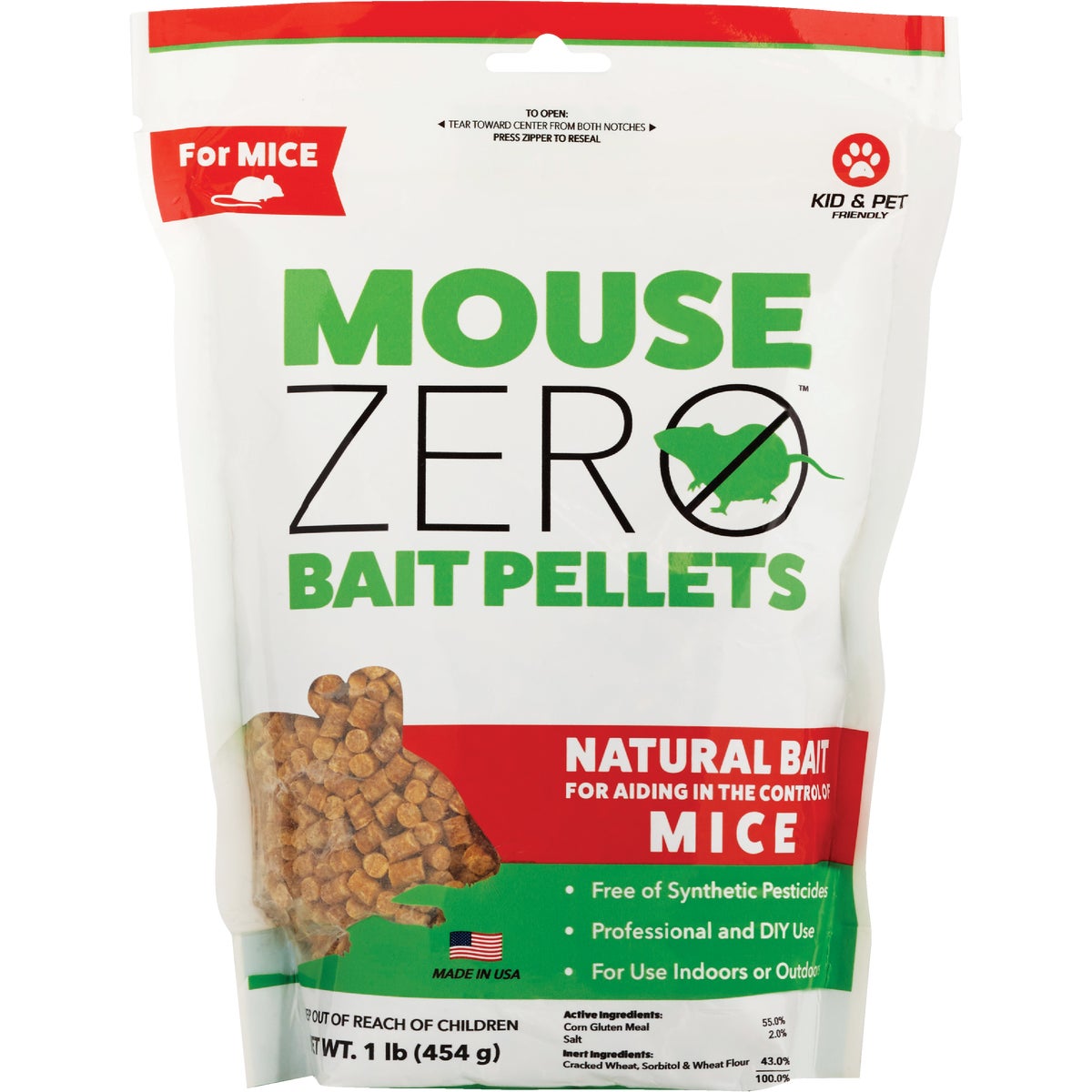 Mouse Zero Pellet Mouse Killer, 1 Lb.